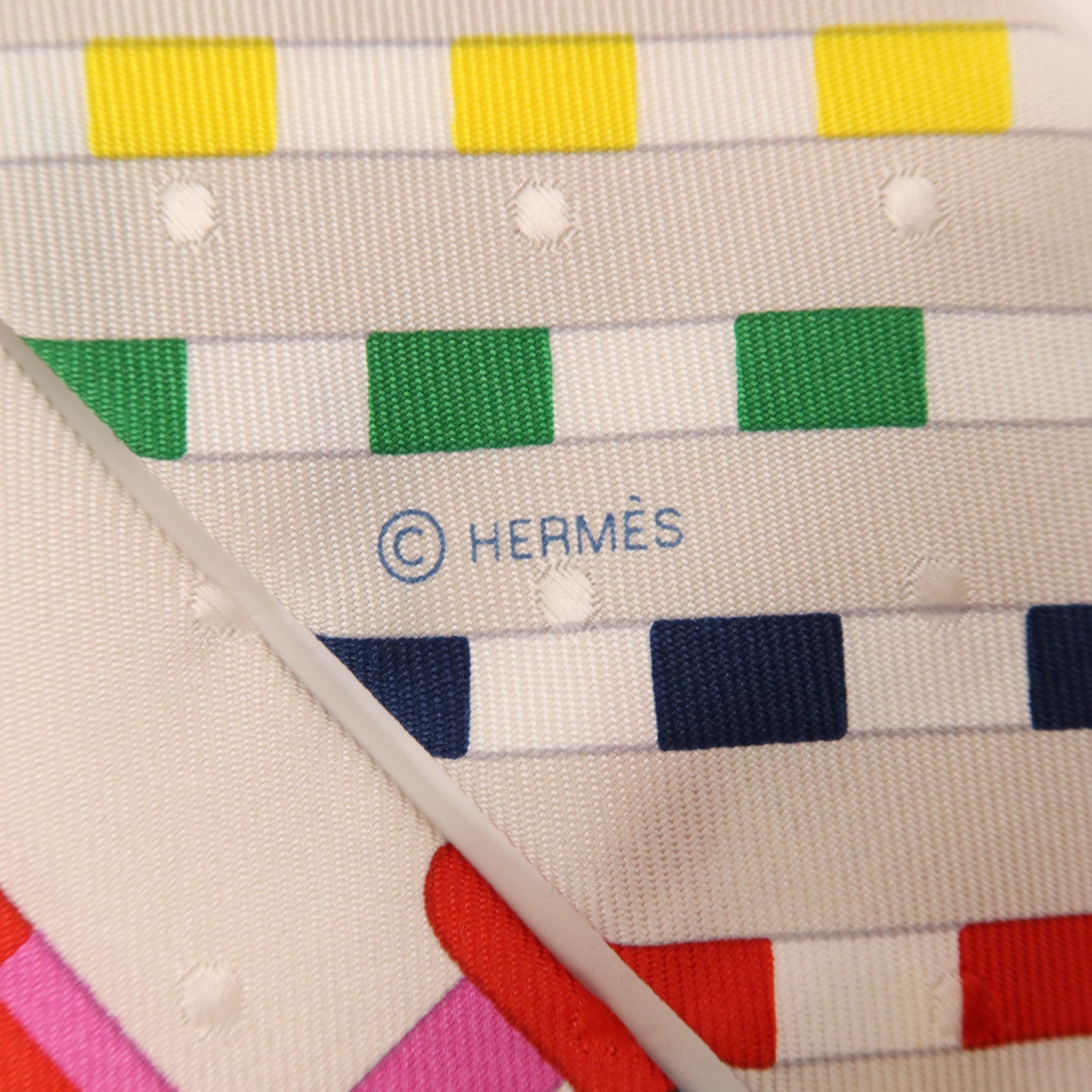 HERMES 絲質Twilly絲巾