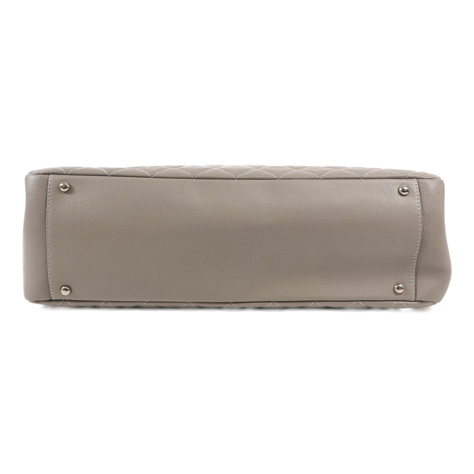 CHANEL 牛皮皮革GST Grand Shopping Tote銀扣手挽袋