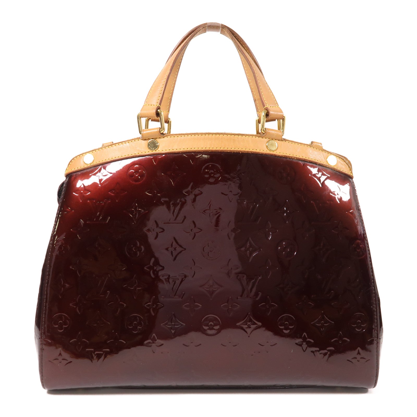 LOUIS VUITTON 【激減優惠】Vernis Brea GM金扣手挽肩背兩用袋