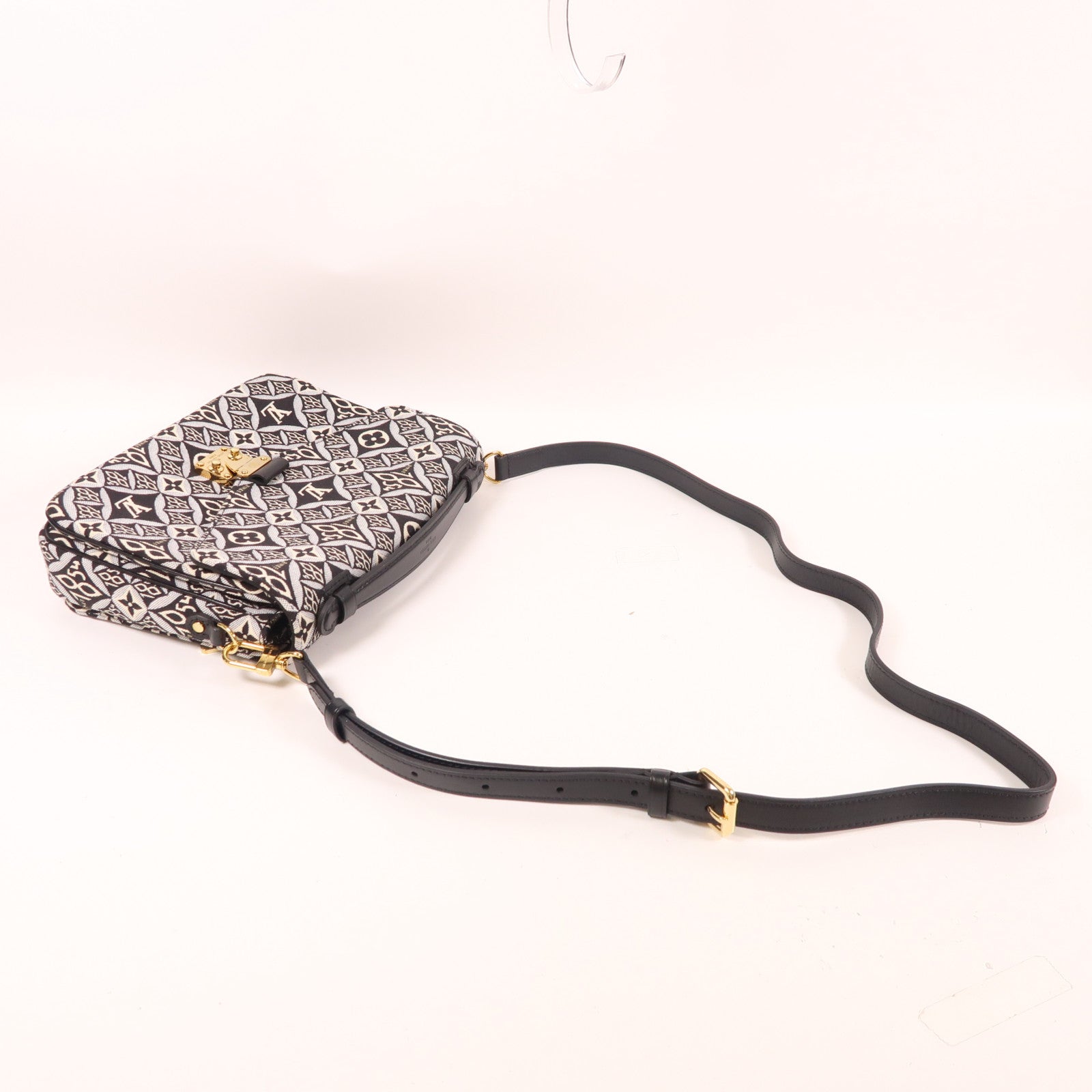 LOUIS VUITTON 【激減優惠】Monogram Jacquard Pochette Metis MM金扣手挽肩背兩用袋