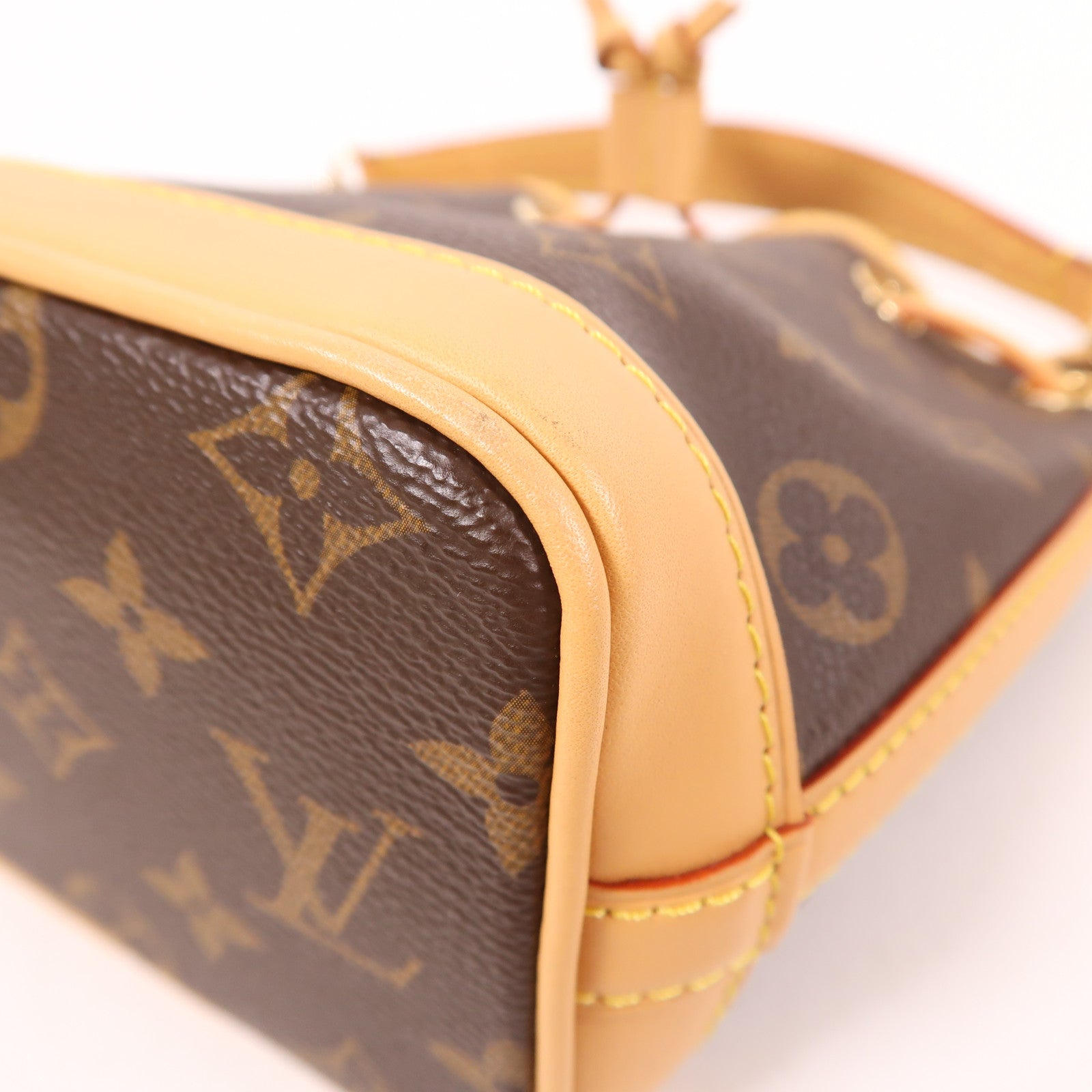 LOUIS VUITTON Monogram Nano Noe金扣手挽肩背兩用袋