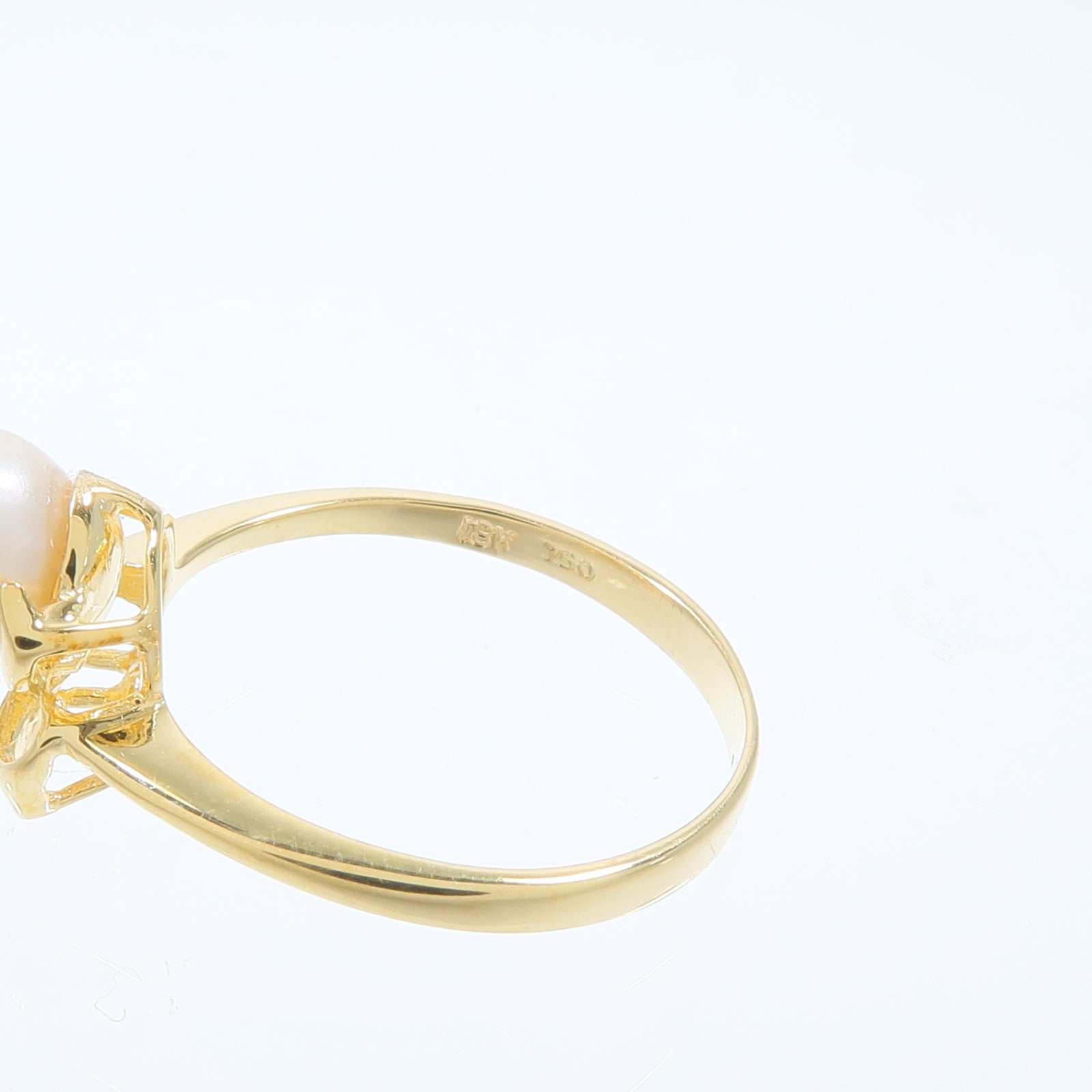 JEWELRY 18K黃金Pearl Ring珍珠戒指