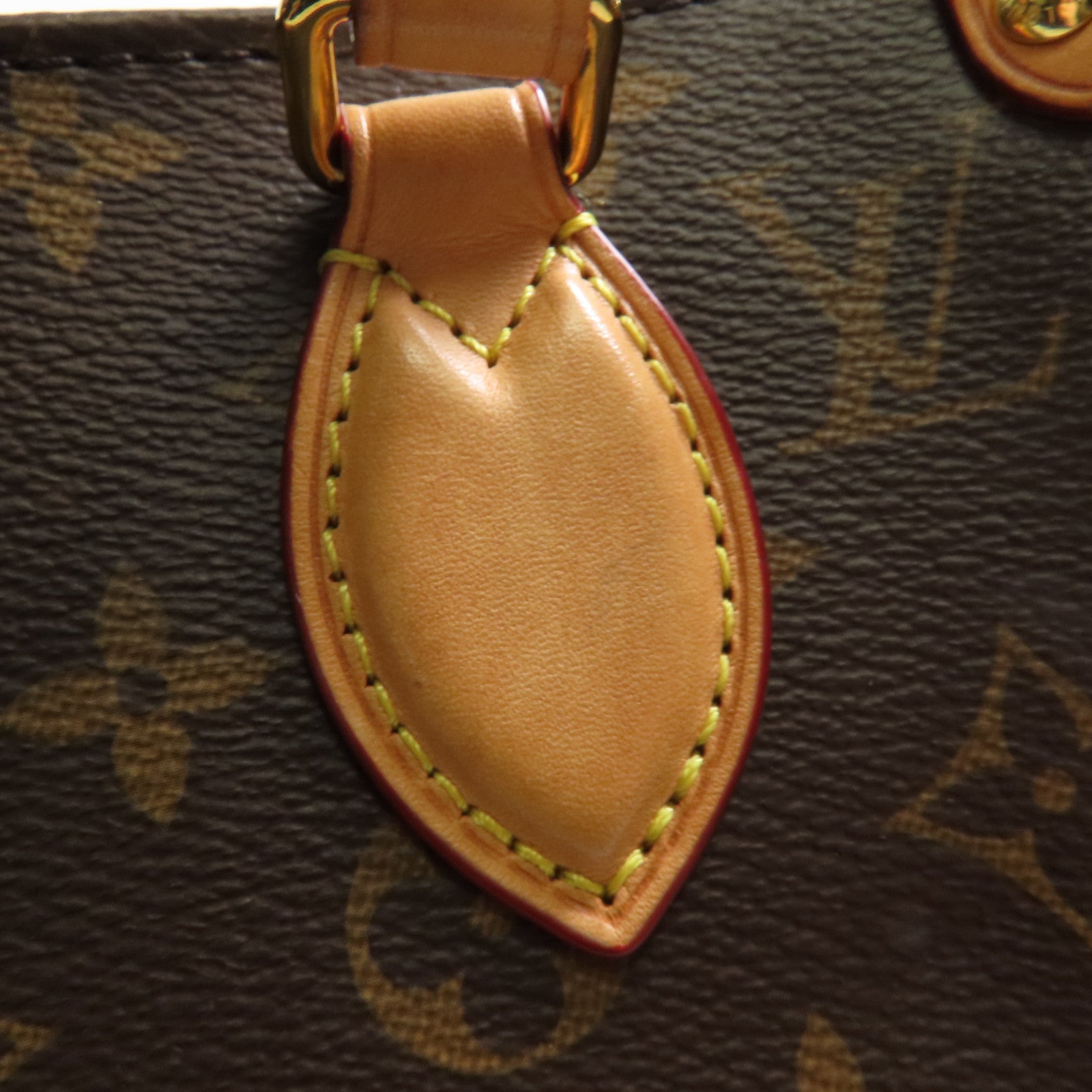 LOUIS VUITTON LV GHW Sac Plat BB 2 Way Shoulder Bag M46265 Monogram Brown