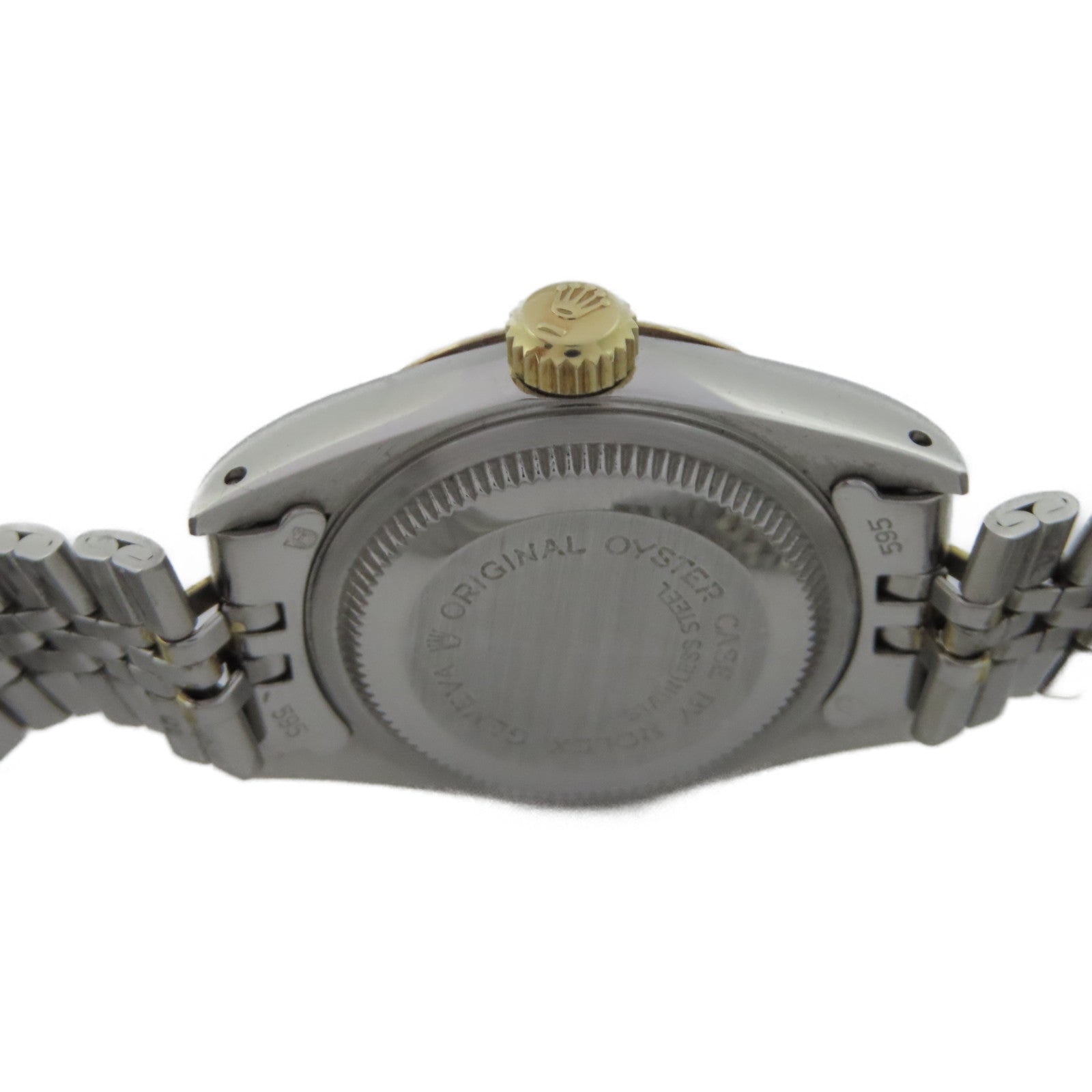 TUDOR Princess Oysterdate不鏽鋼/18K黃金手錶自動機芯白色