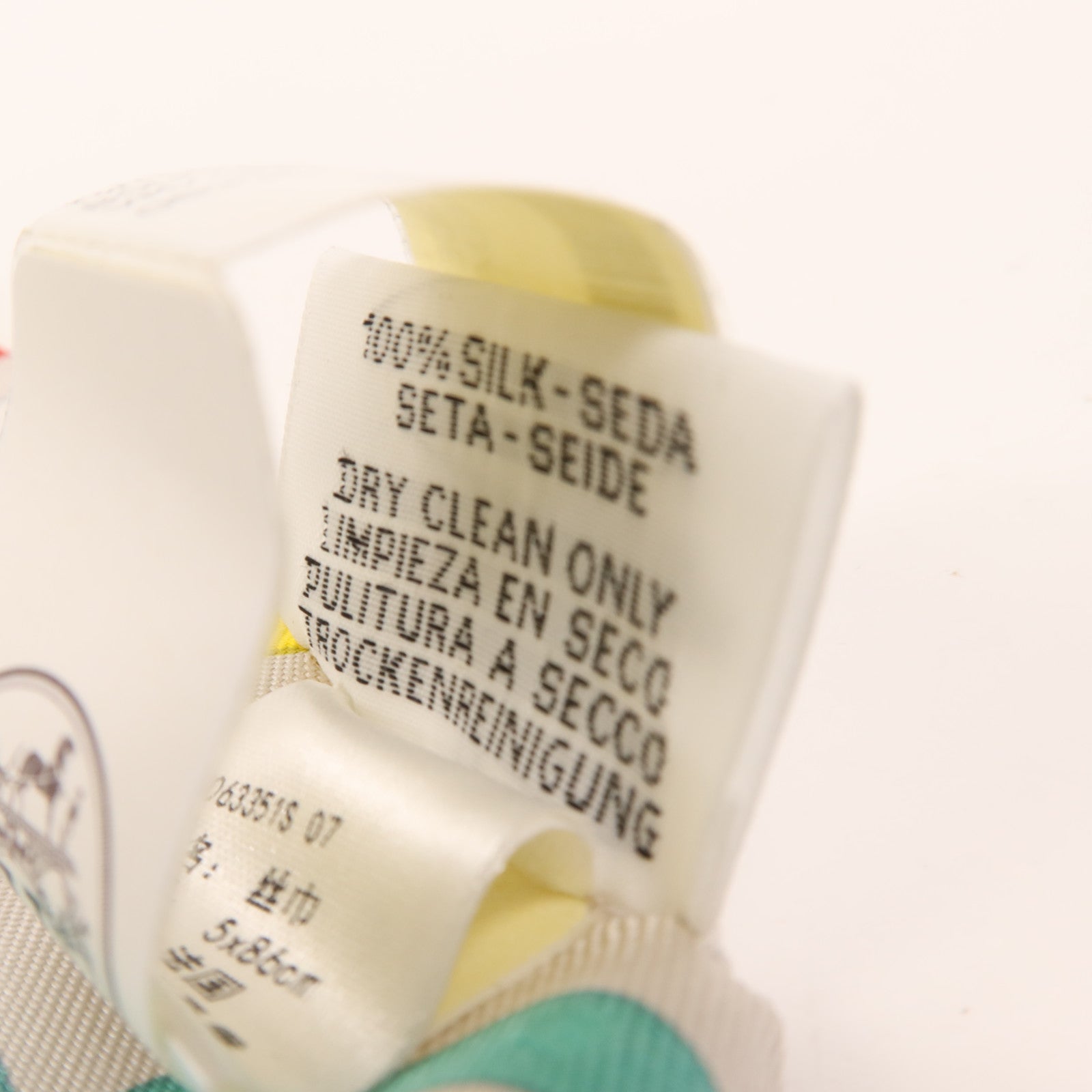 HERMES 絲質Twilly絲巾