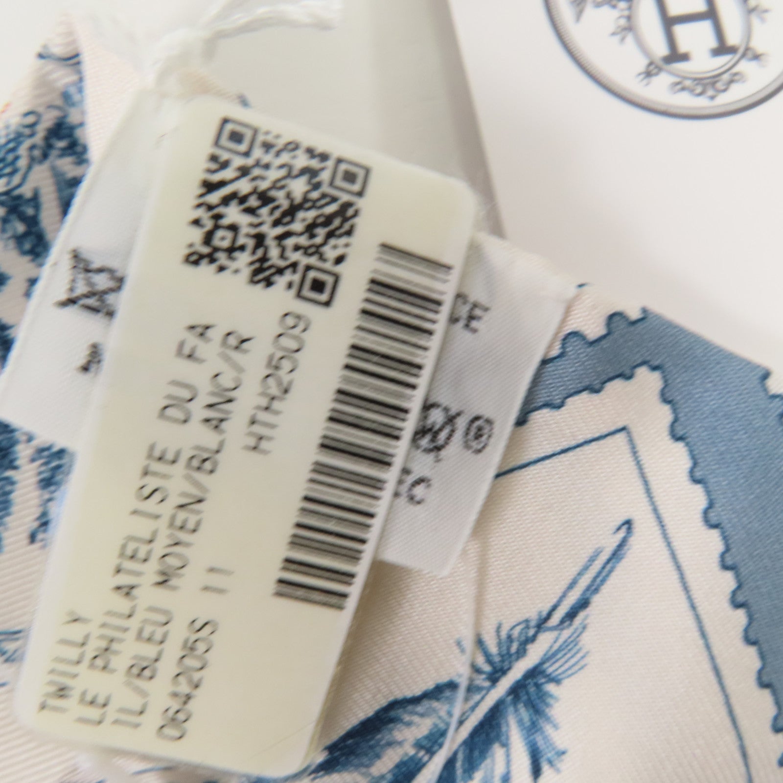 HERMES 絲質Twilly絲巾