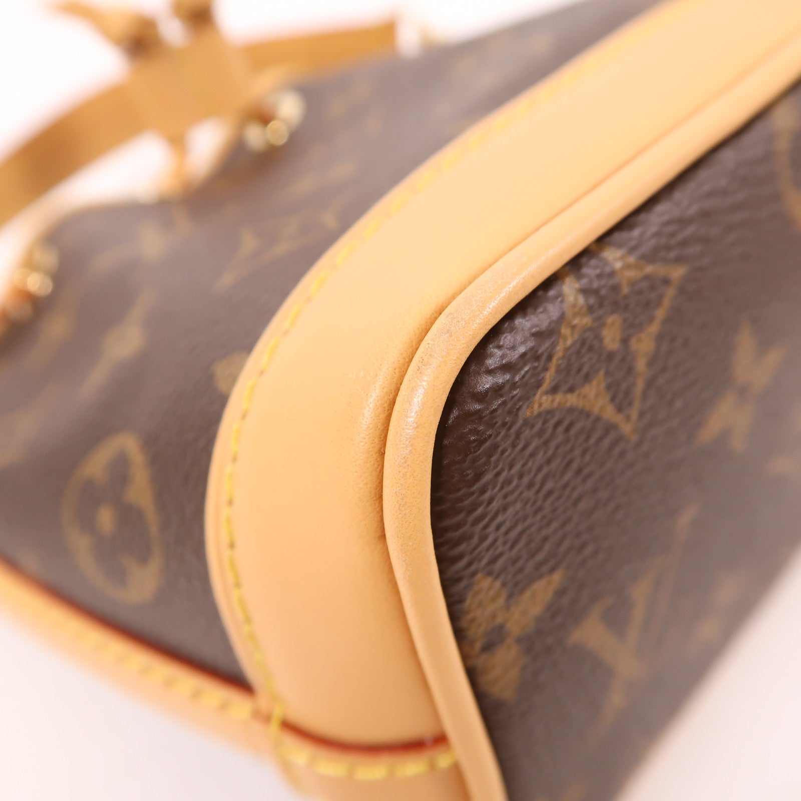 LOUIS VUITTON Monogram Nano Noe金扣手挽肩背兩用袋