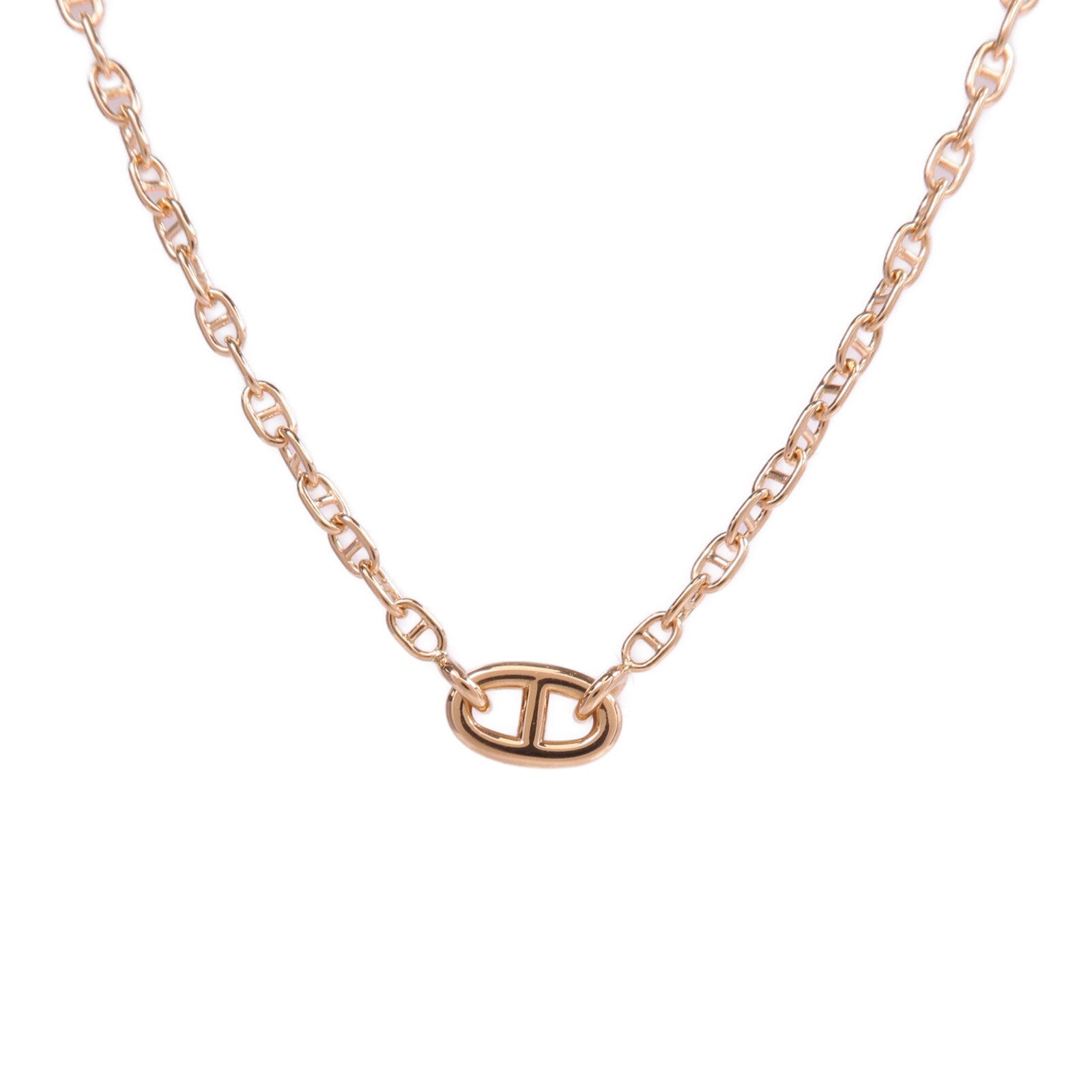 HERMES 18K玫瑰金Farandole Necklace項鍊