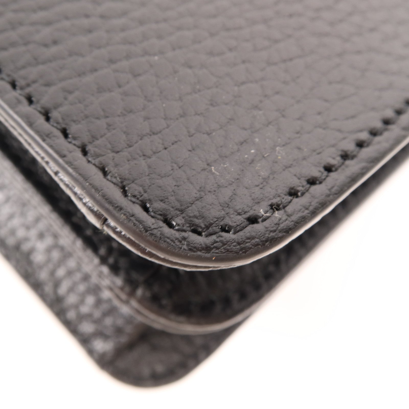 GUCCI 牛皮皮革Interlocking G金扣鏈帶肩背袋