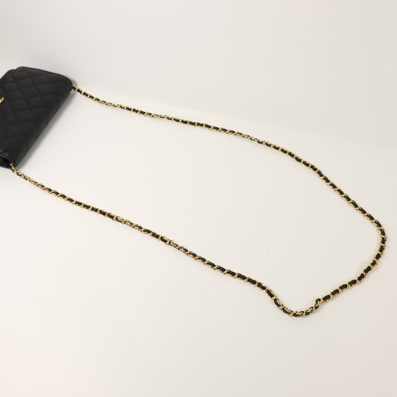 CHANEL 牛皮皮革Wallet On Chain鏈帶肩背袋