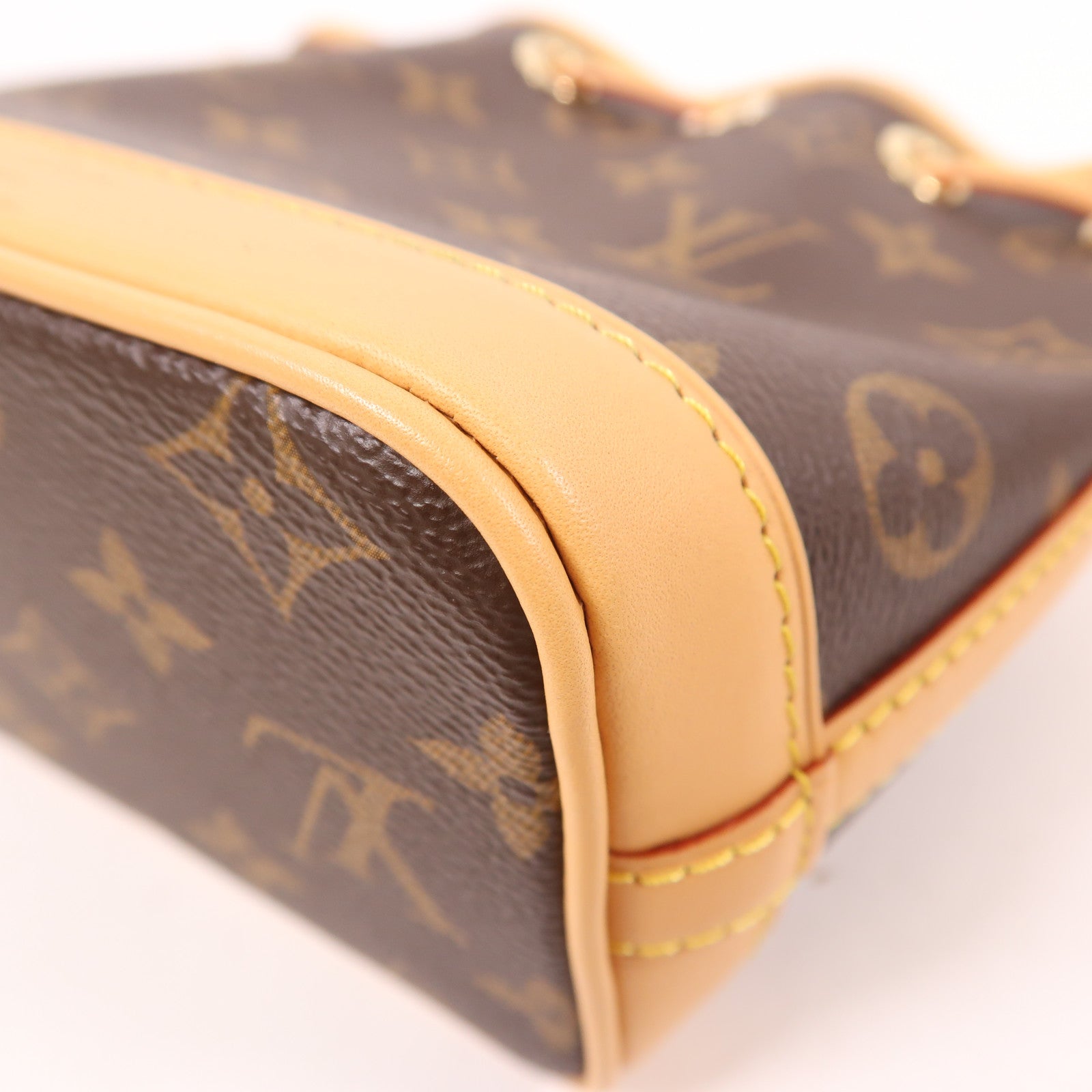 LOUIS VUITTON Monogram Nano Noe金扣手挽肩背兩用袋