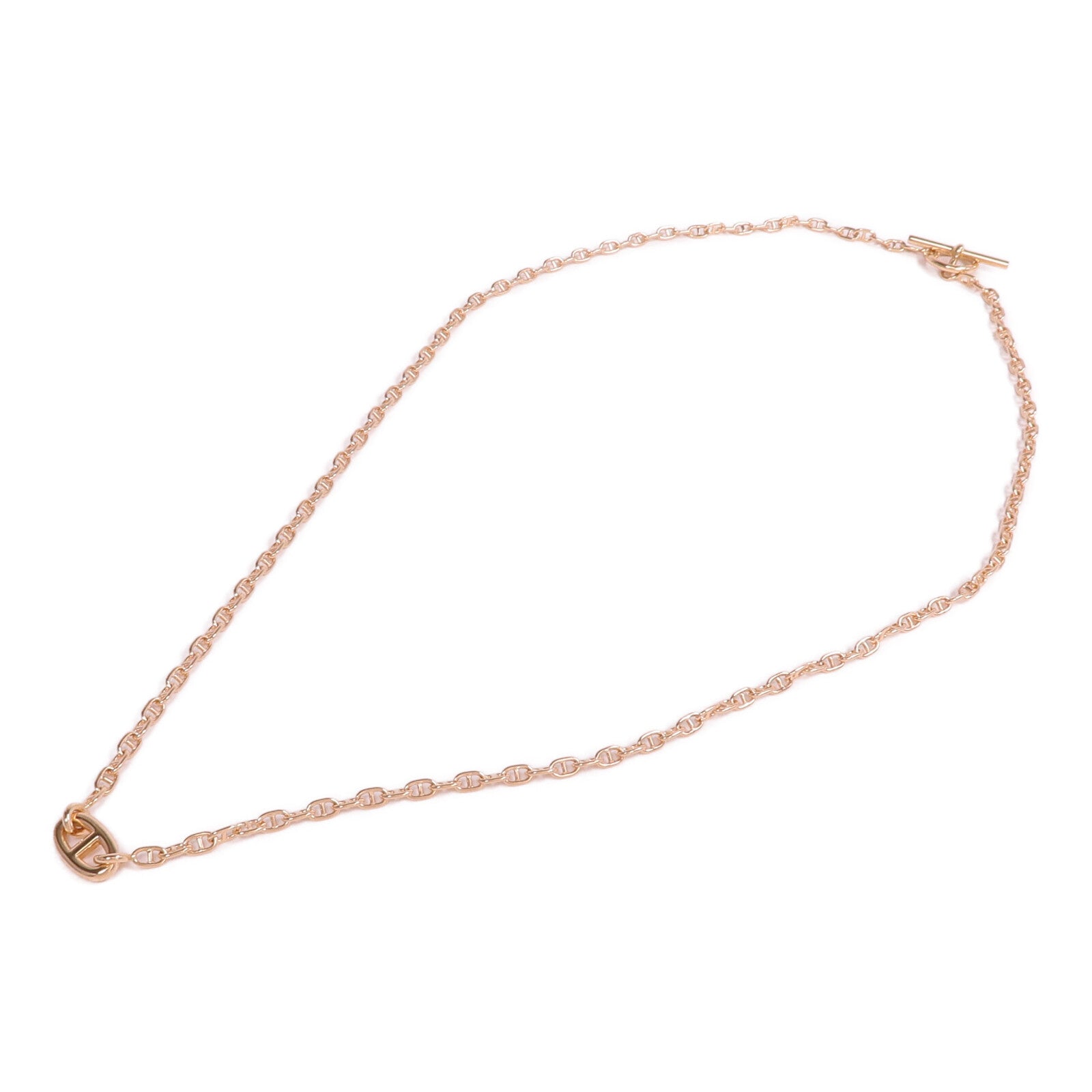 HERMES 18K玫瑰金Farandole Necklace項鍊