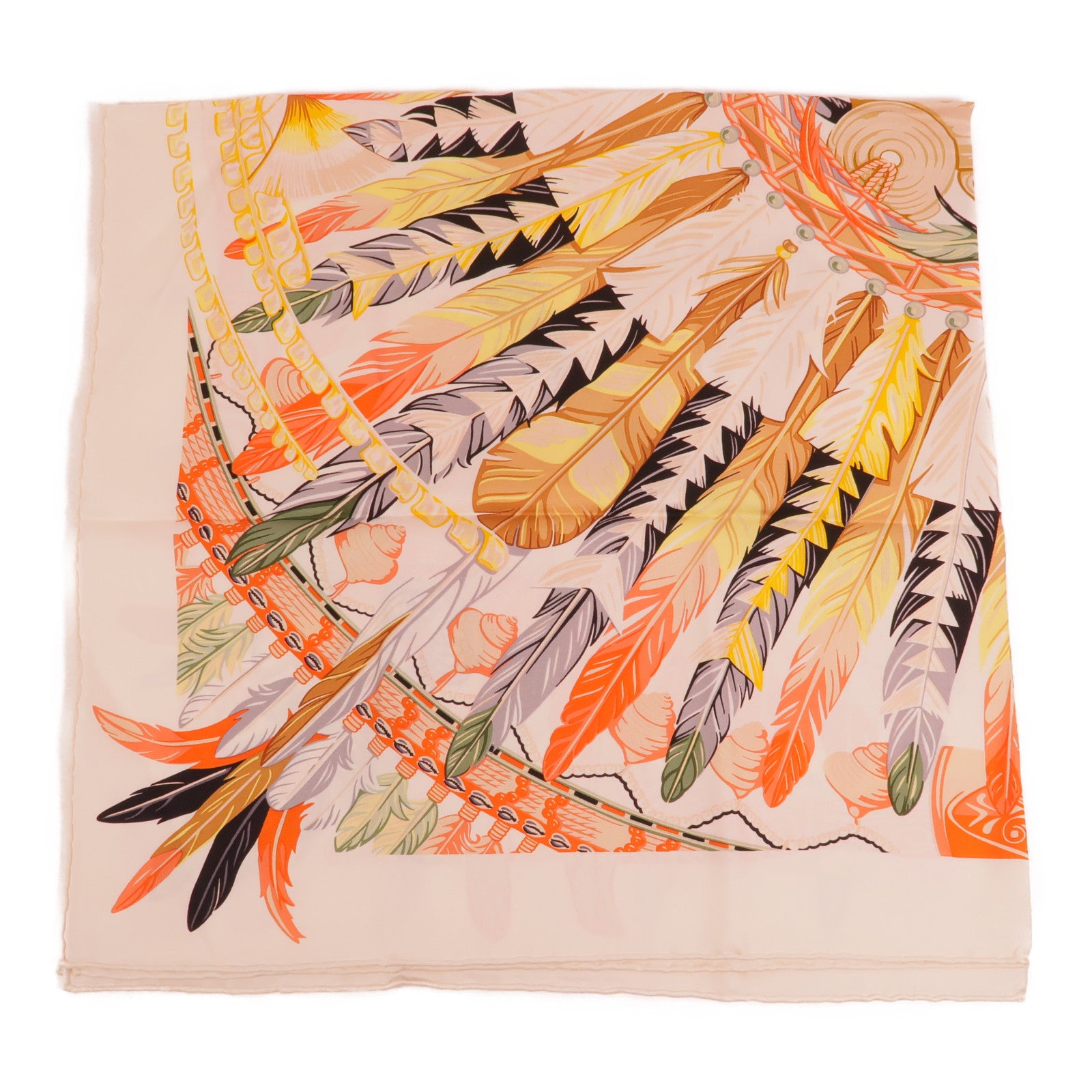 HERMES 絲質Scarf 90X90絲巾