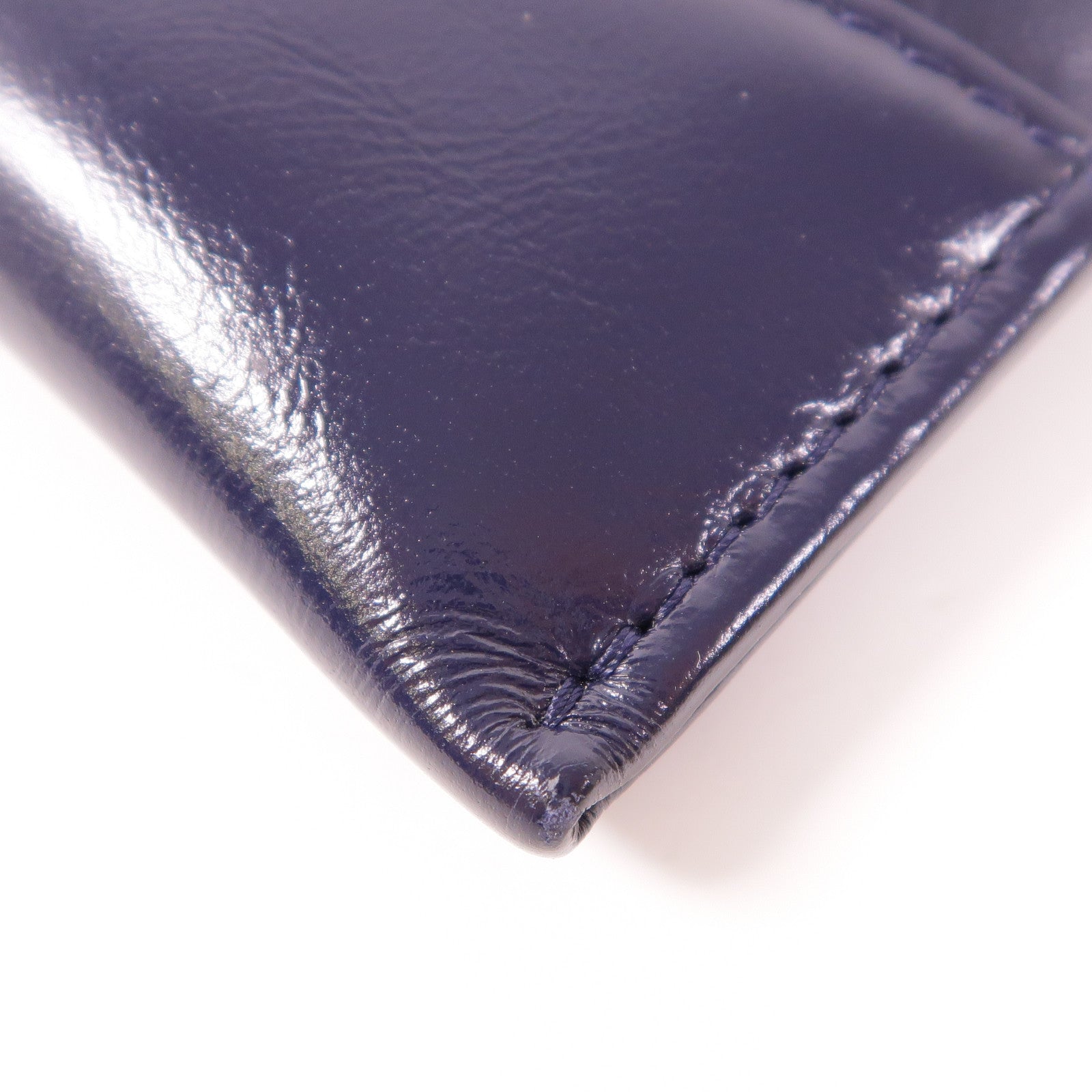 CHANEL 牛皮皮革Long Wallet金扣長錢包