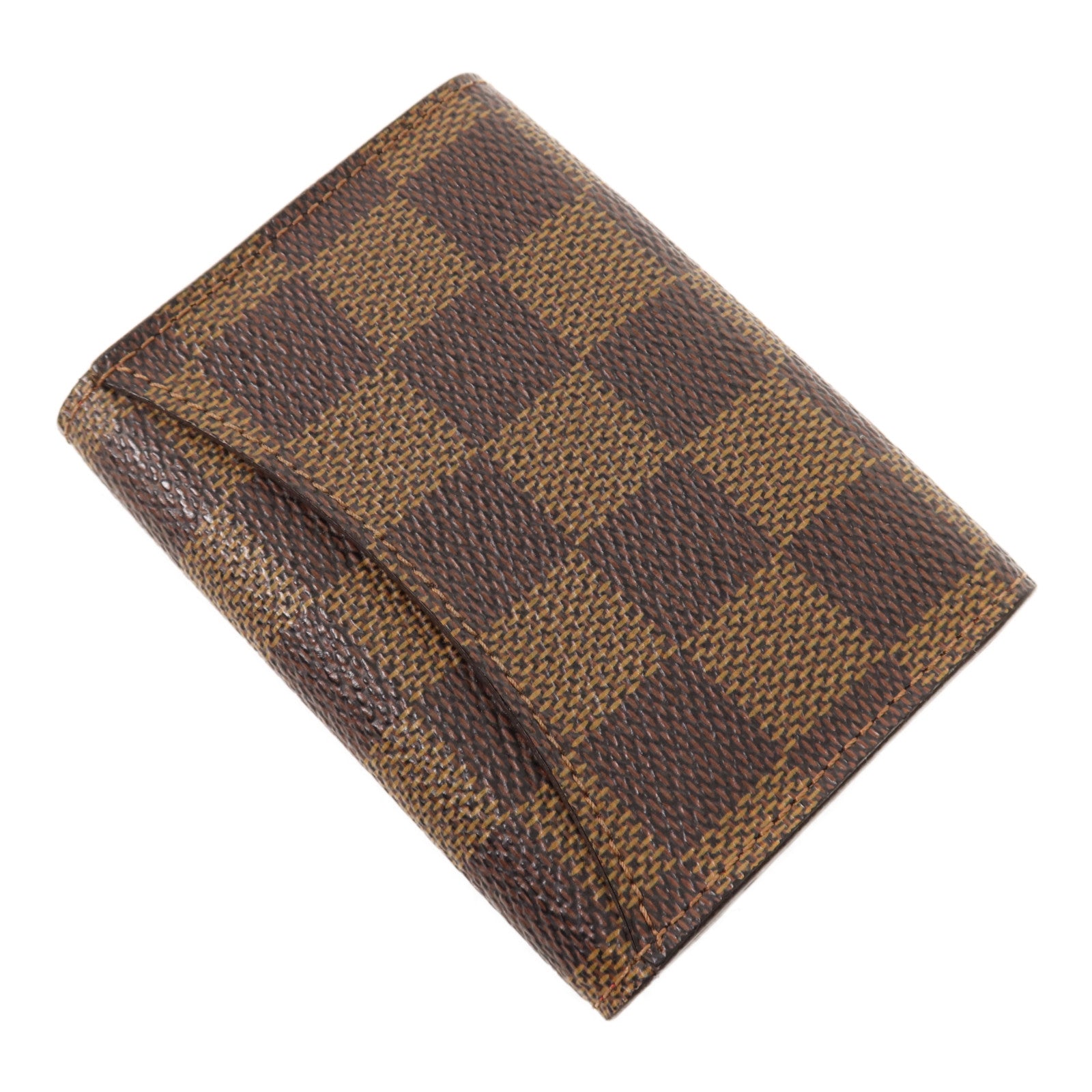LOUIS VUITTON Damier Card Case金扣卡片套