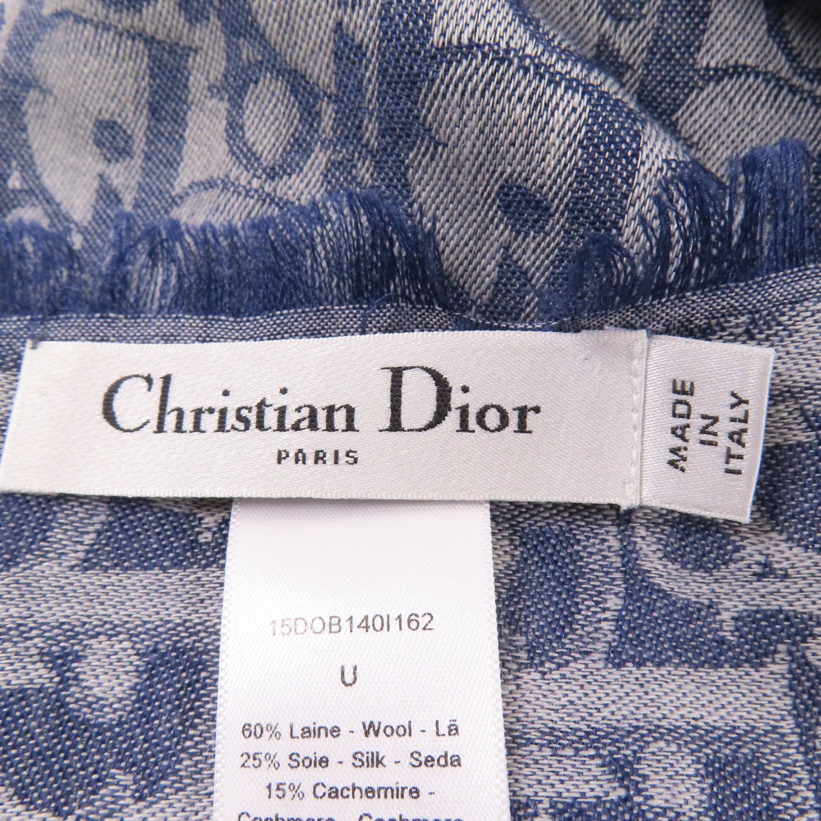 Dior 羊毛/絲質/羊絨Scarf圍巾