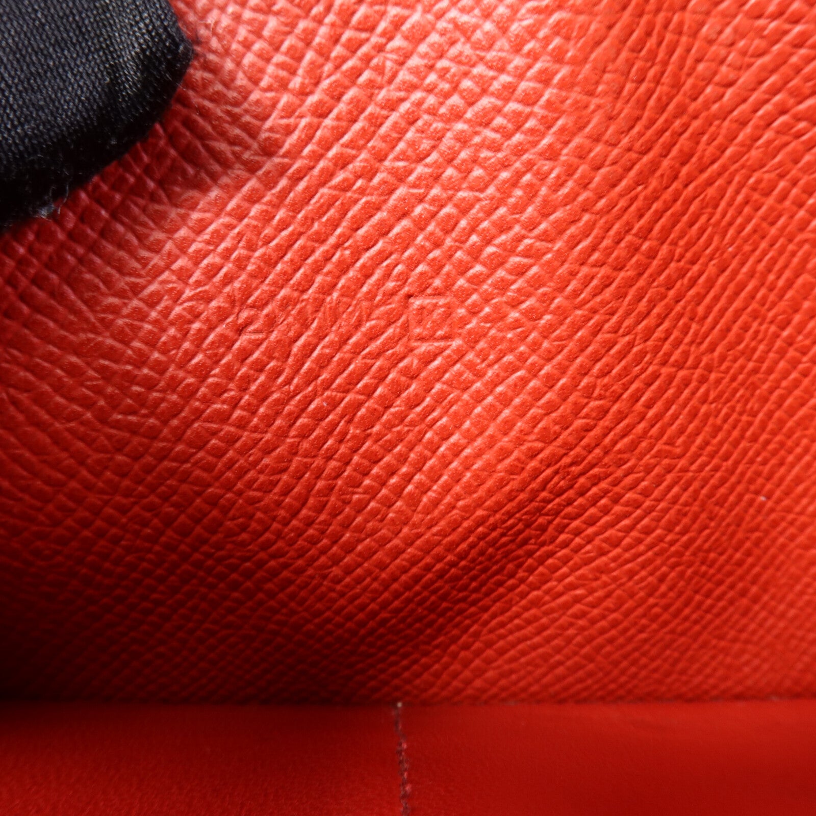 HERMES 【激減優惠】Epsom皮革Azap Wallet銀扣長錢包Rouge