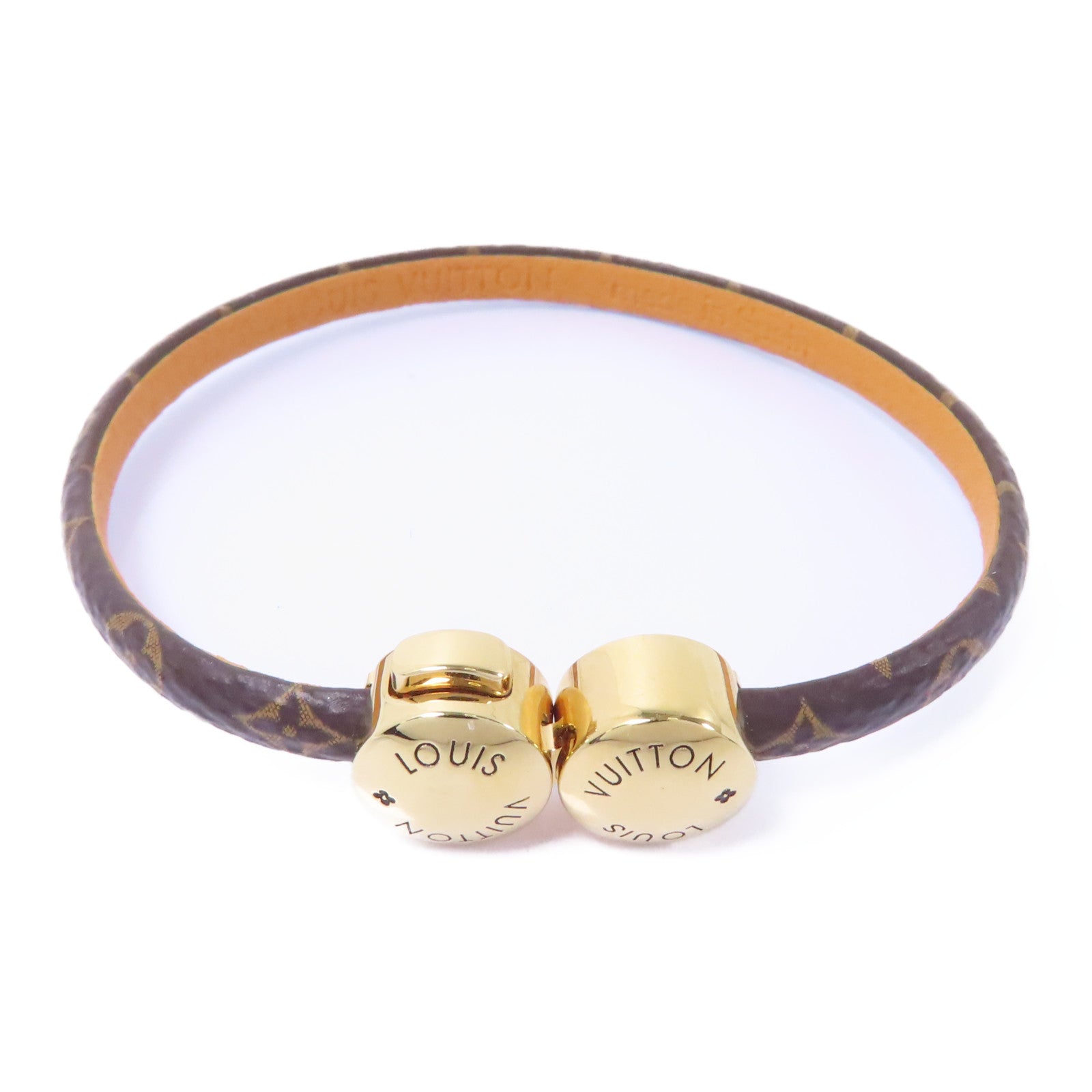 LOUIS VUITTON Monogram Historic Bracelet手鏈棕色