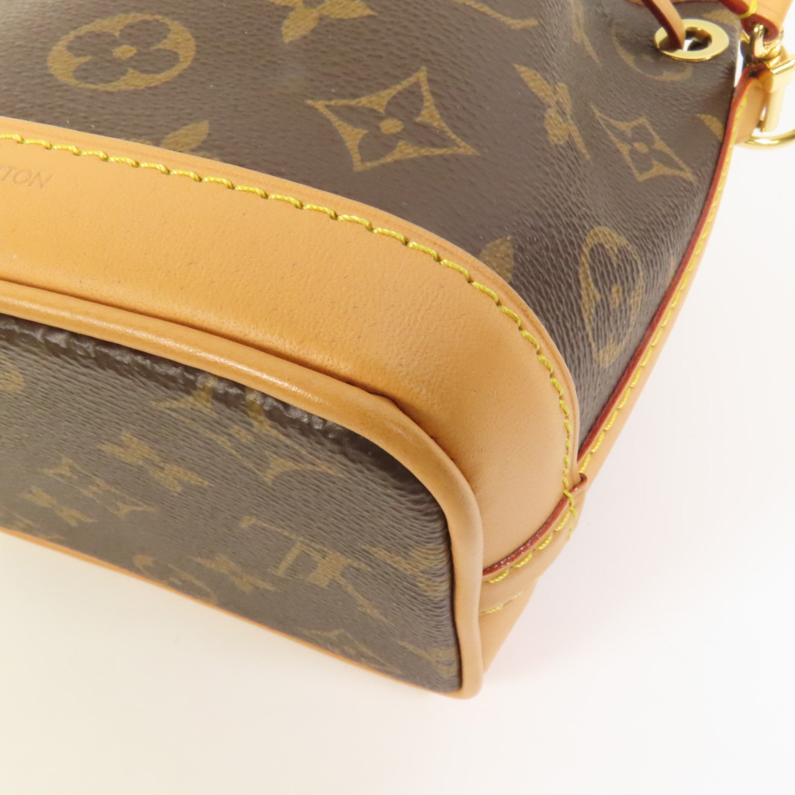 LOUIS VUITTON Monogram Nano Noe金扣手挽肩背兩用袋