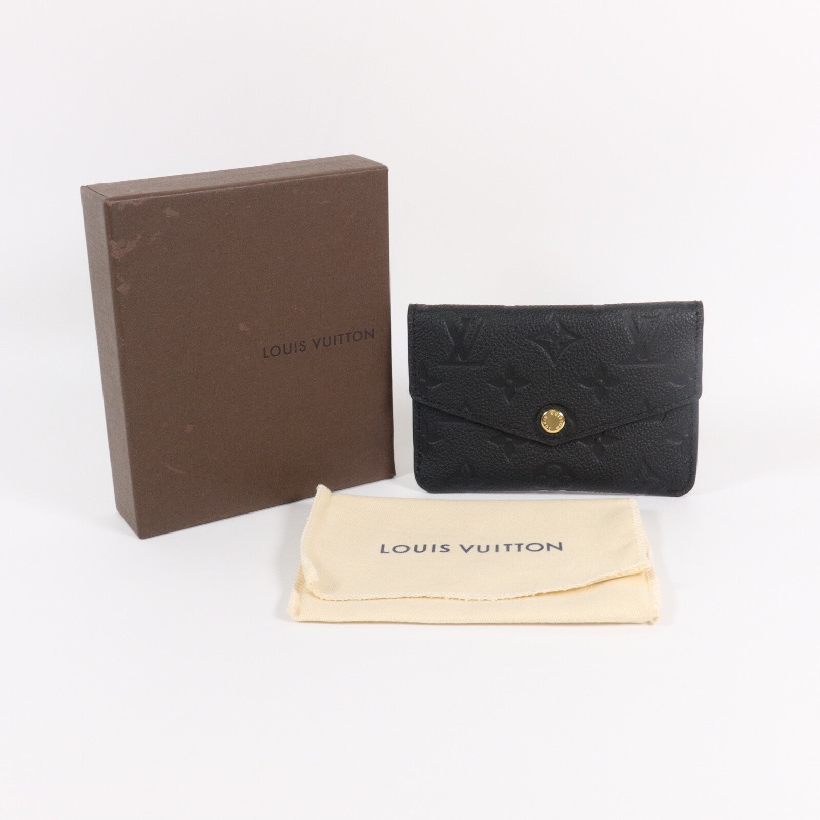 LOUIS VUITTON Monogram Empreinte Pochette Cles Key Purse鎖匙包