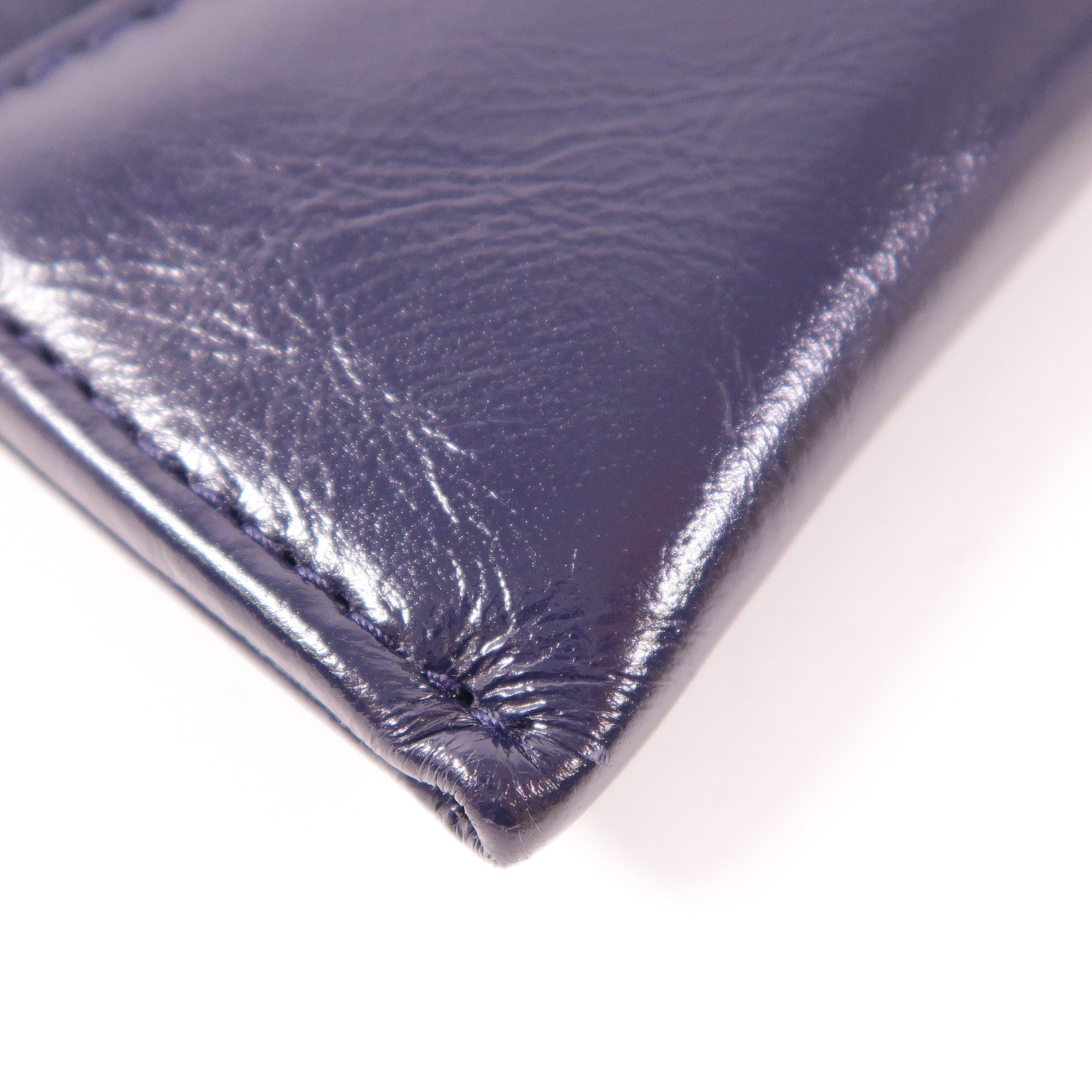 CHANEL 【激減優惠】牛皮皮革Long Wallet金扣長錢包