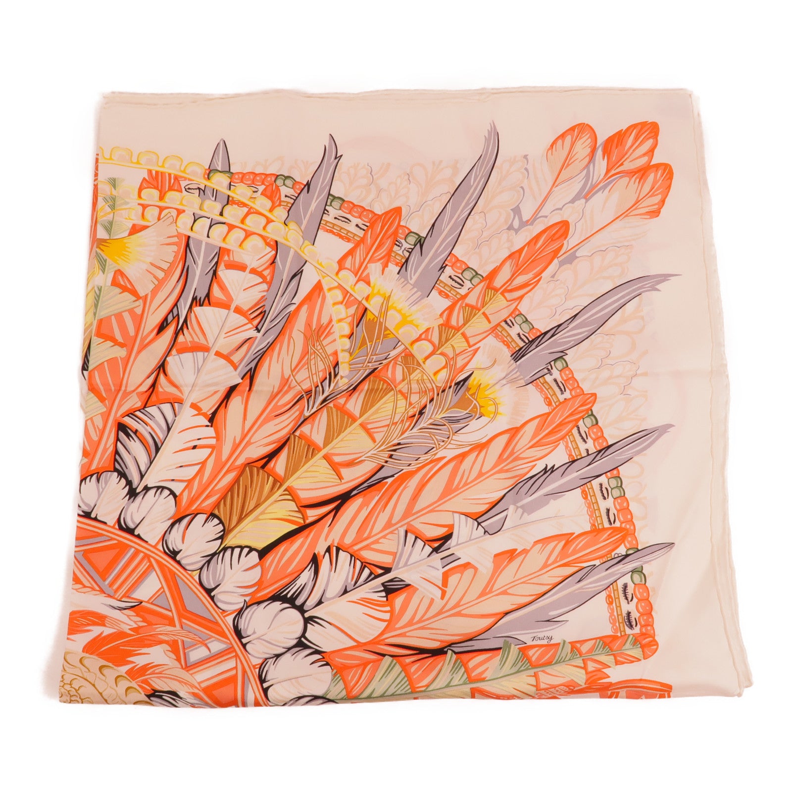 HERMES 絲質Scarf 90X90絲巾
