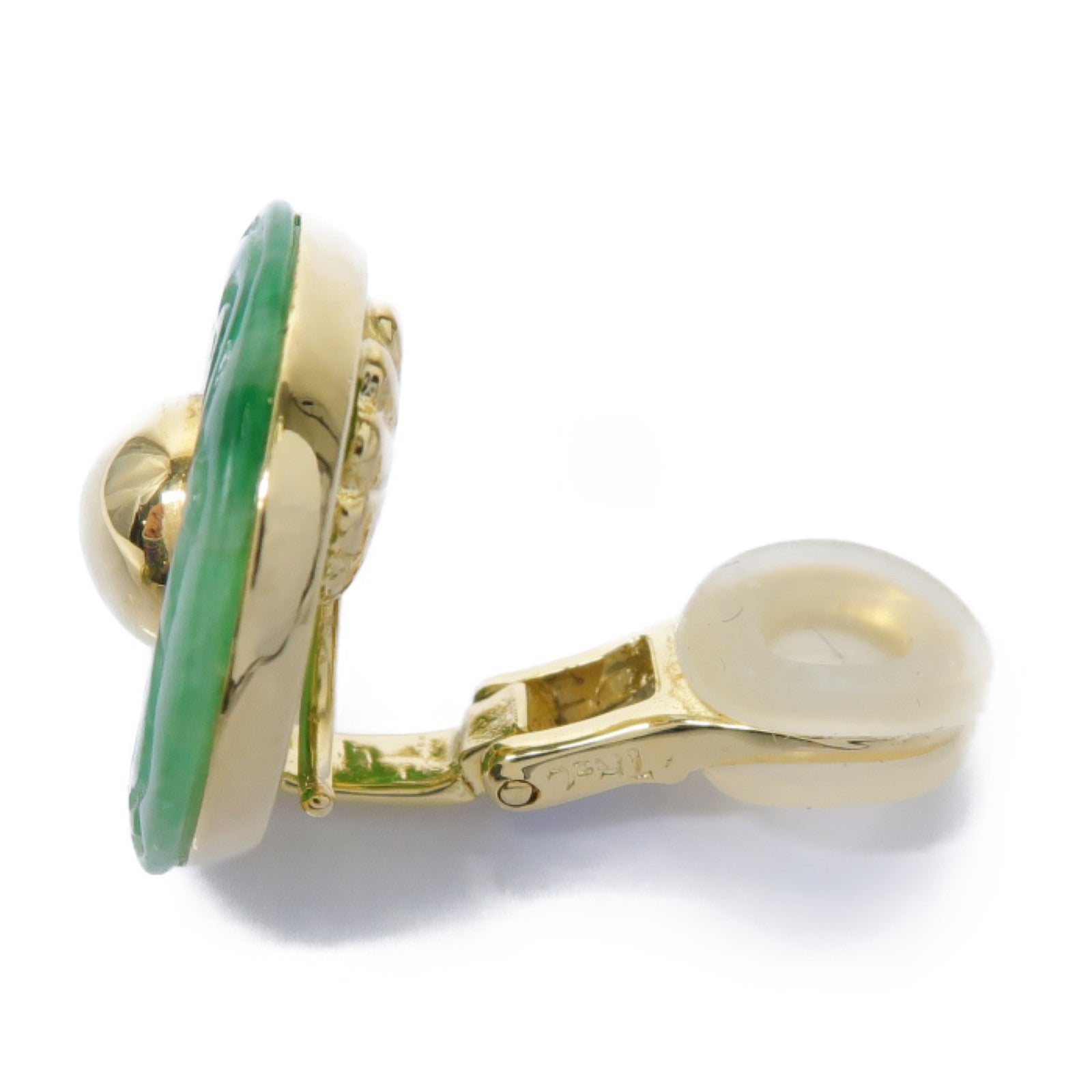 JEWELRY 【激減優惠】18K黃金Jade Earrings翡翠耳環