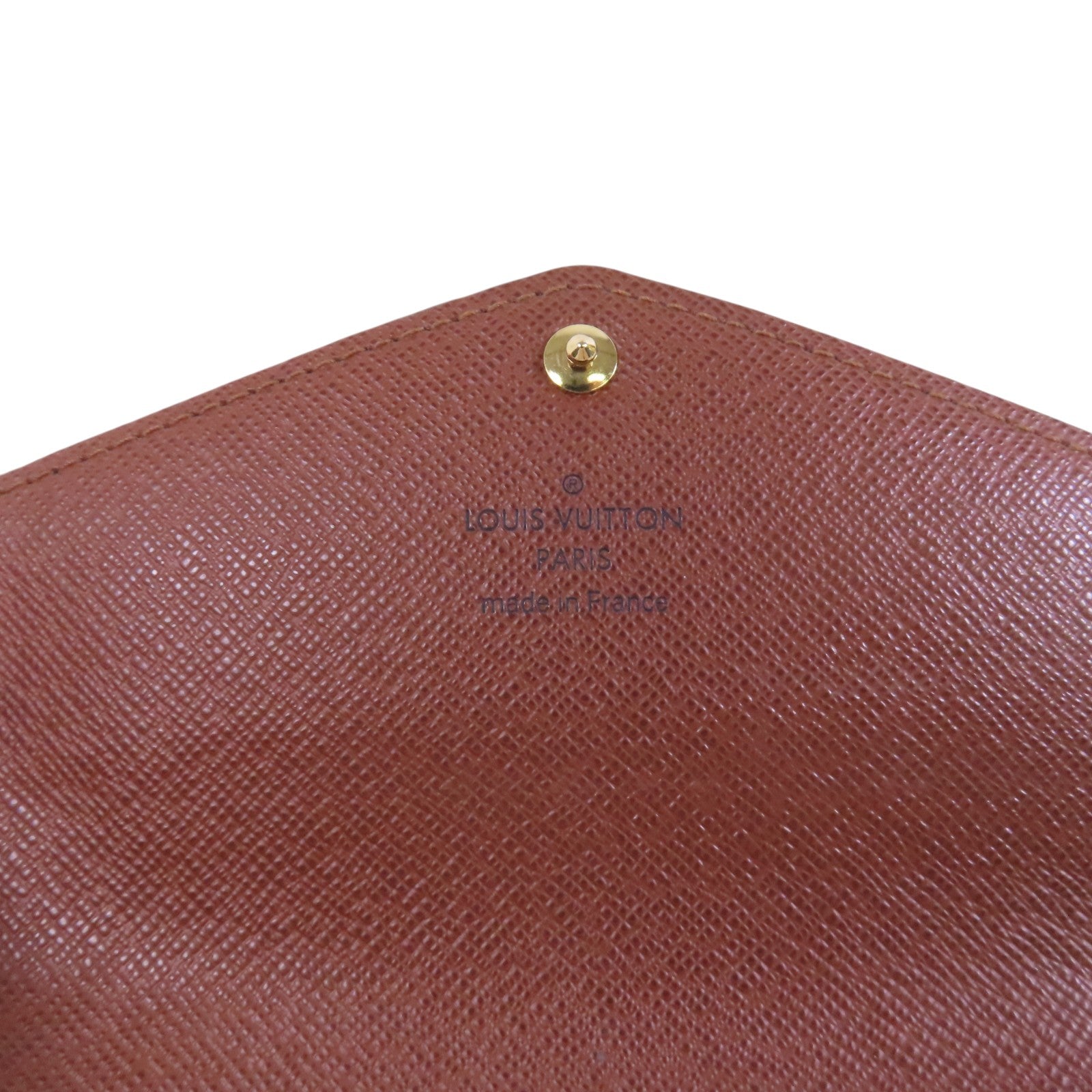 LOUIS VUITTON Monogram Short Wallet金扣短錢包