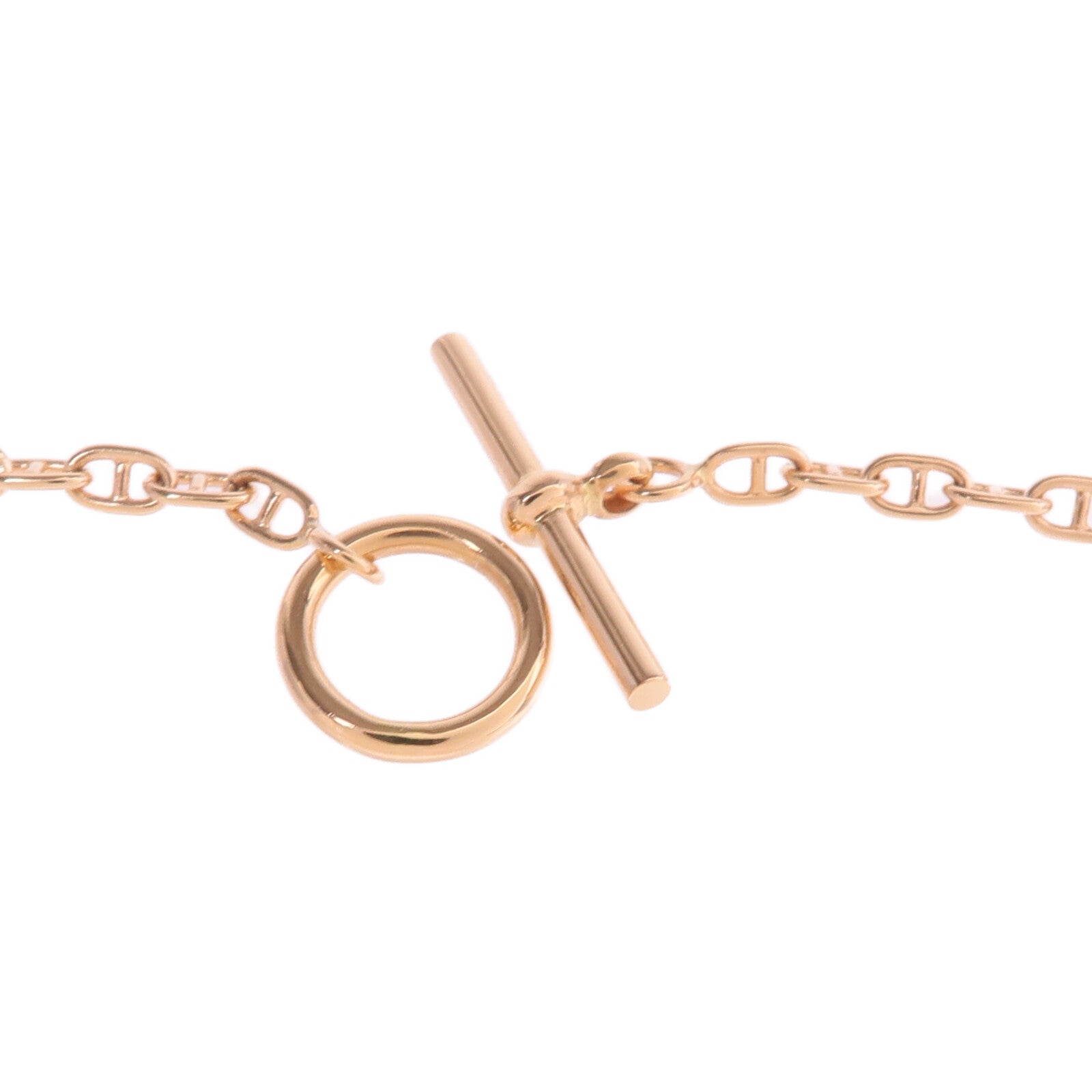 HERMES 18K玫瑰金Farandole Necklace項鍊