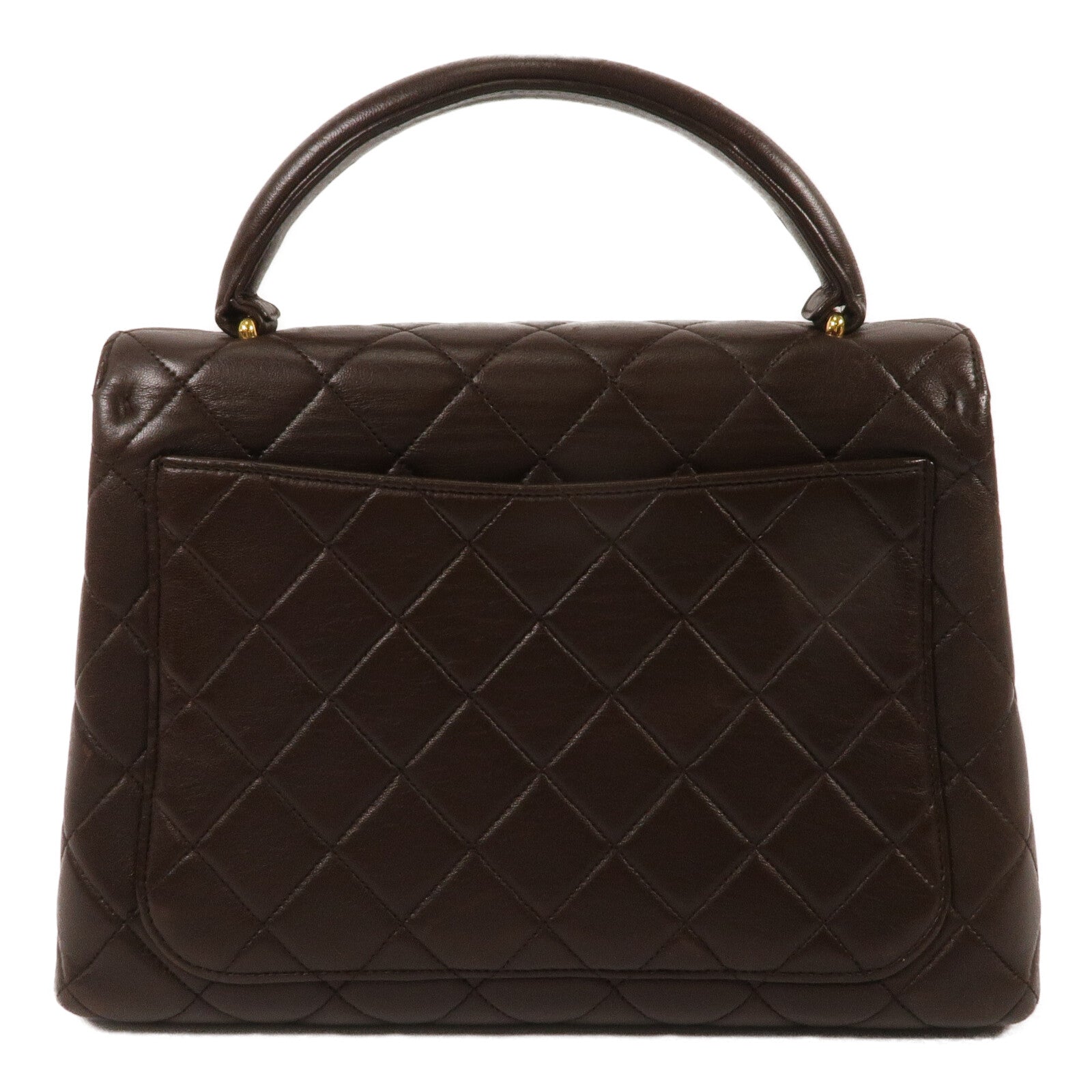 CHANEL 羊皮皮革Vintage Top Handle Handbag手挽袋