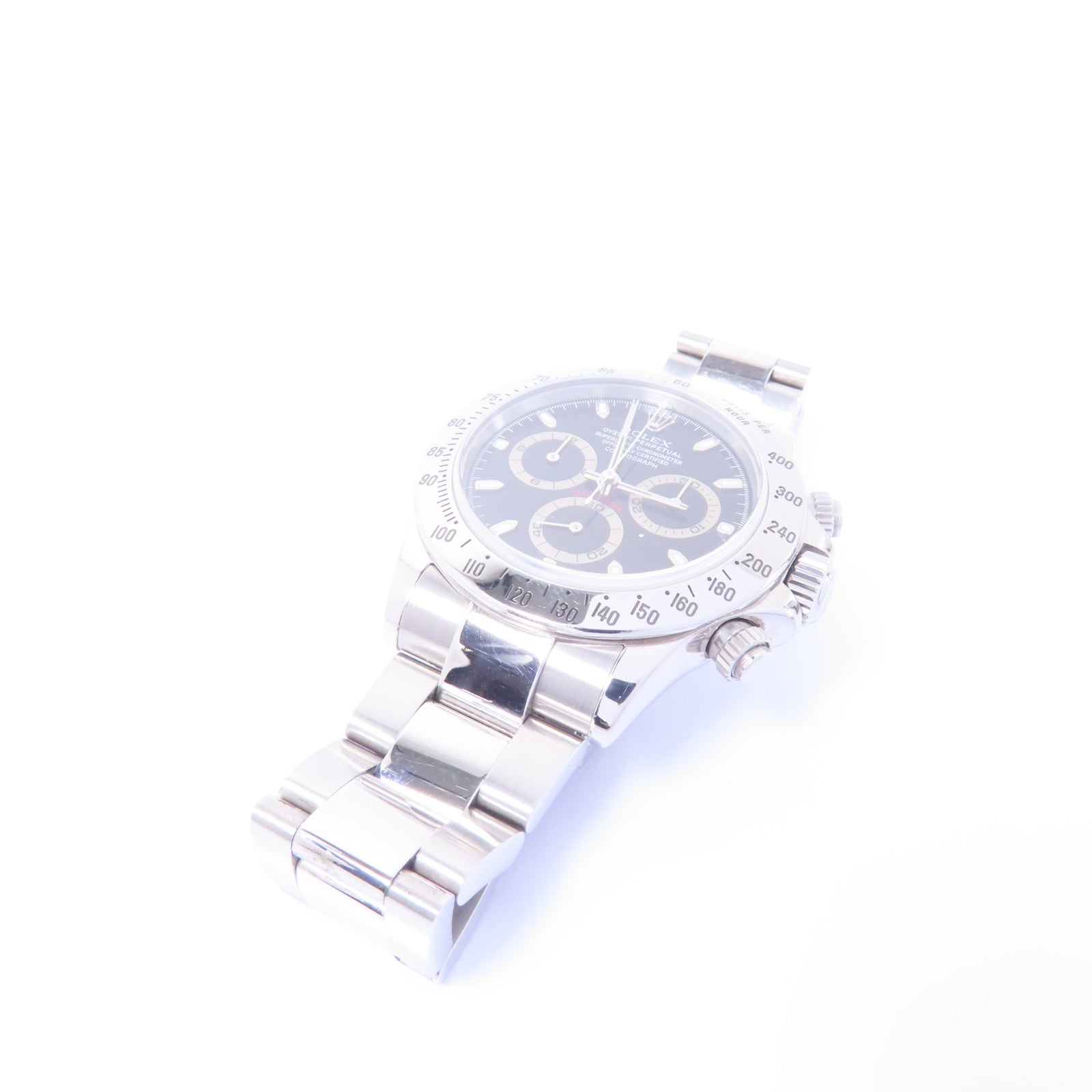ROLEX Daytona不鏽鋼手錶自動機芯黑色