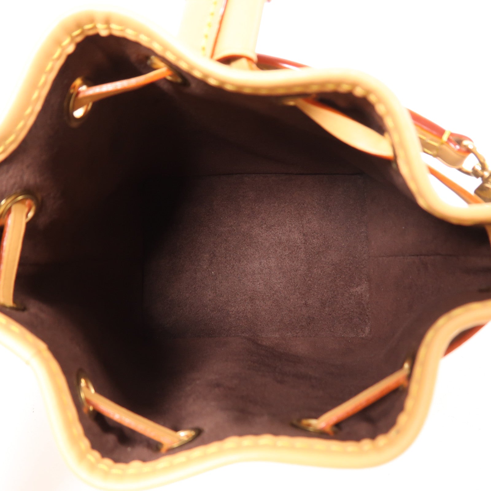 LOUIS VUITTON Monogram Nano Noe金扣手挽肩背兩用袋