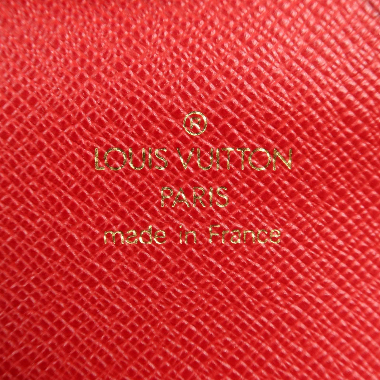 LOUIS VUITTON Damier Card Case金扣卡片套