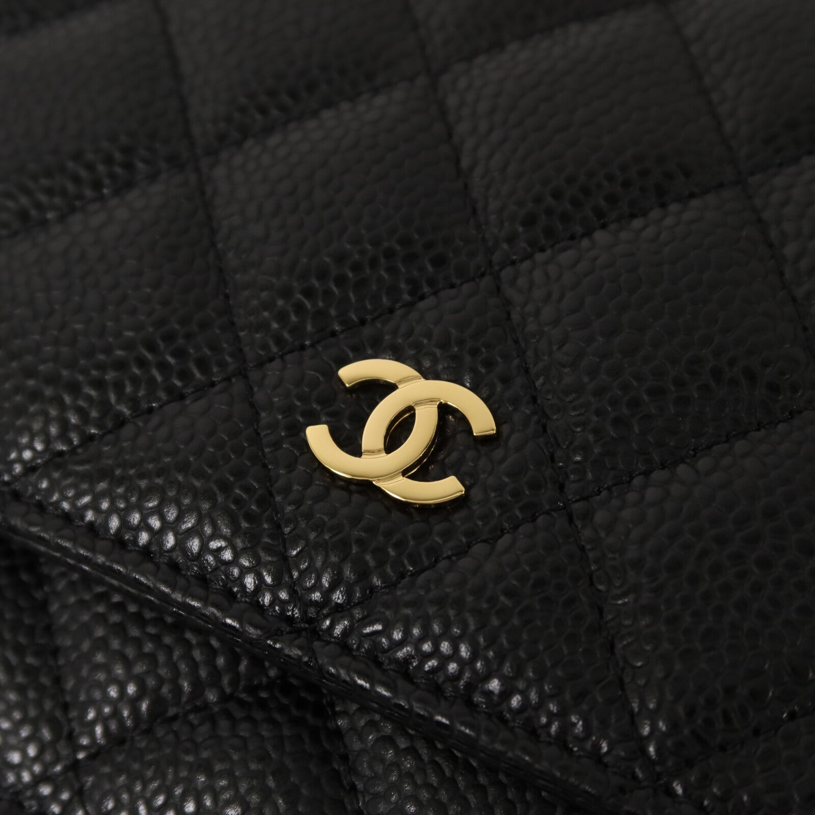 CHANEL 牛皮皮革Wallet On Chain鏈帶肩背袋