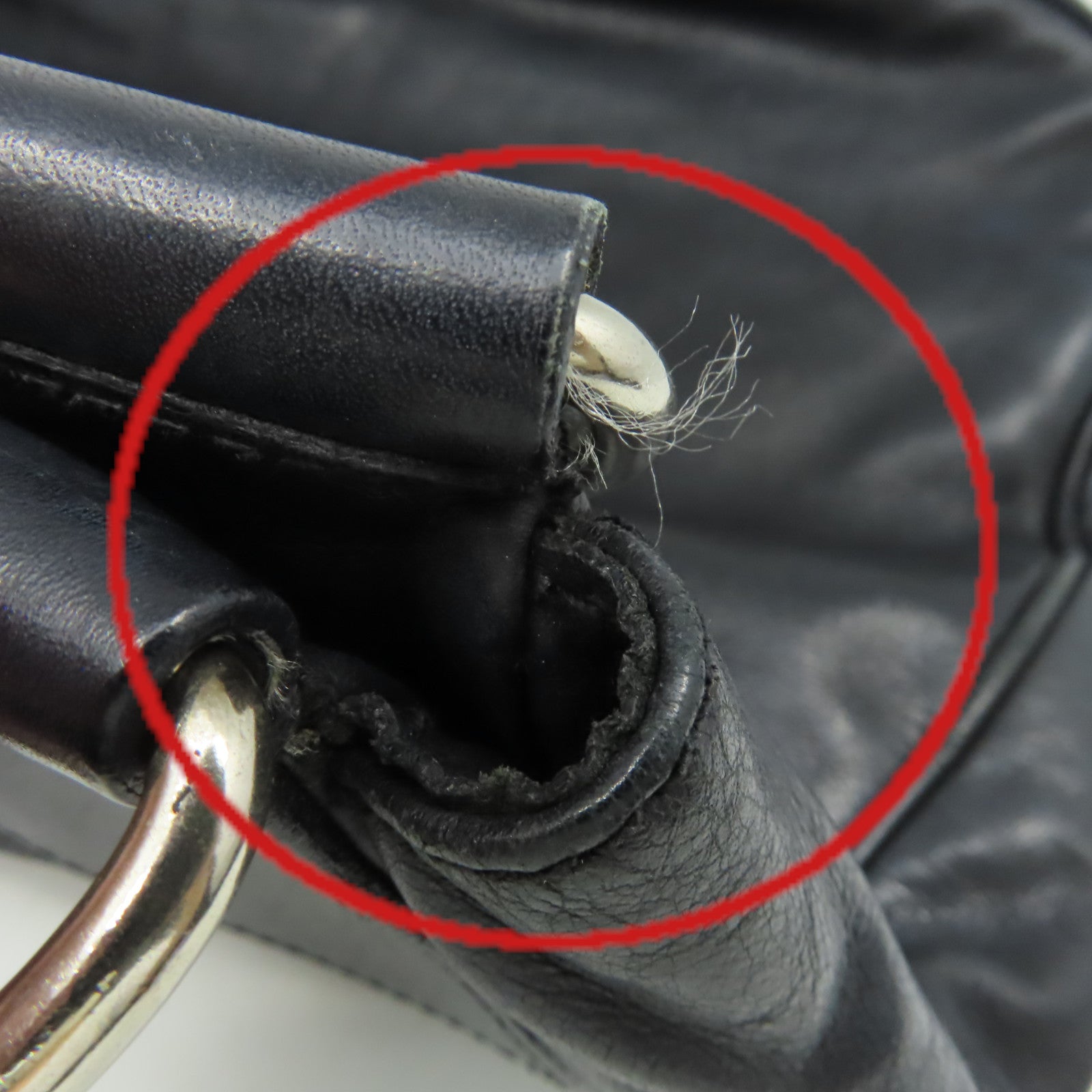 PRADA 牛皮皮革Shoulder Bag肩背袋黑色