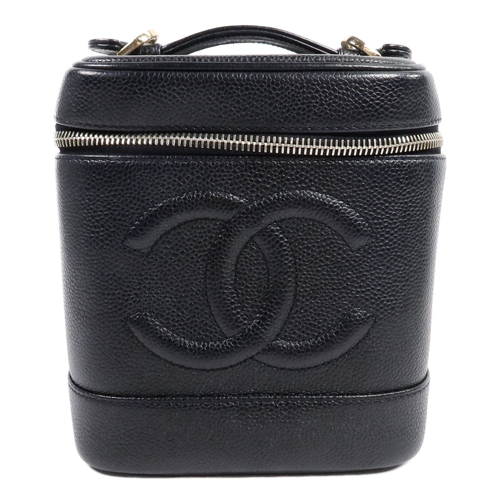 CHANEL 牛皮皮革Vintage Vanity Case手挽袋