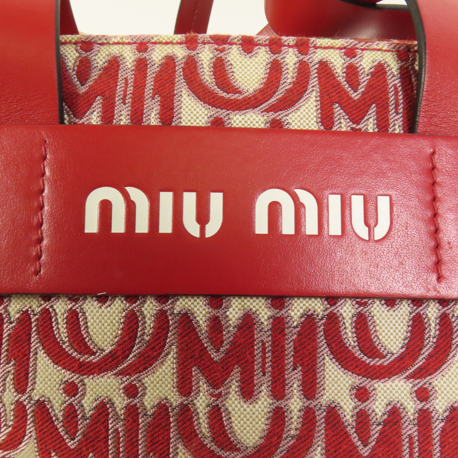 Miu Miu 帆布Everywhere手挽肩背兩用袋