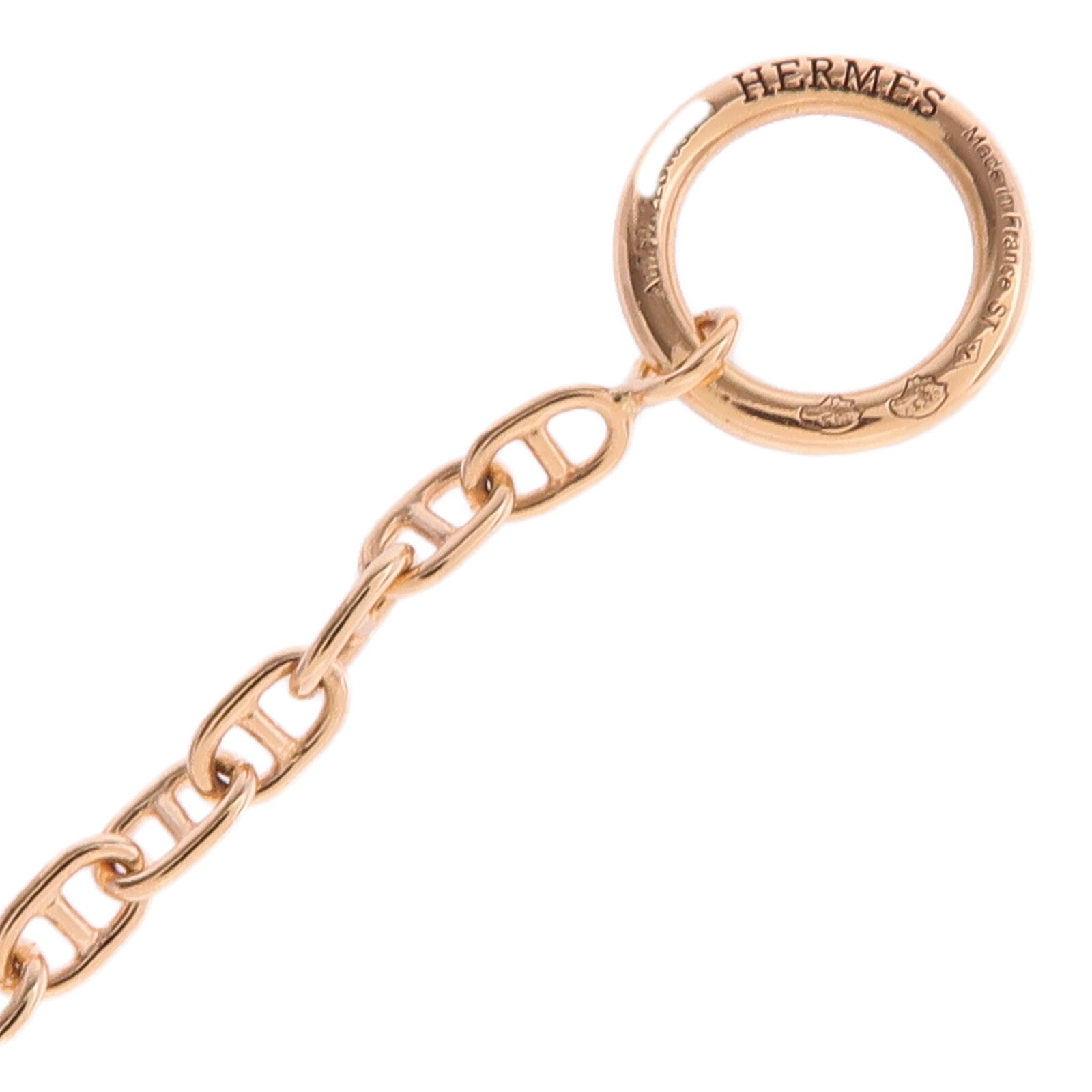 HERMES 18K玫瑰金Farandole Necklace項鍊