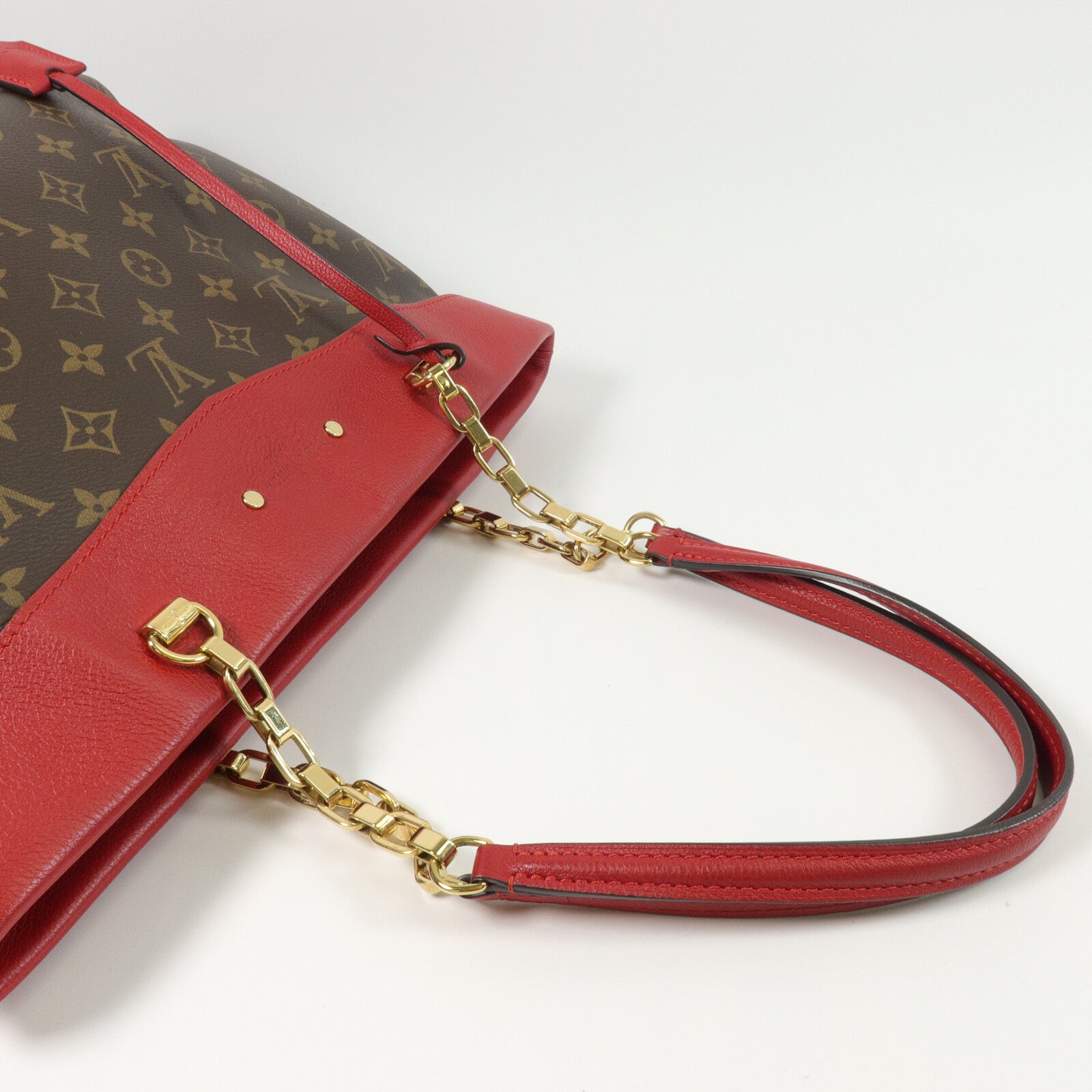 LOUIS VUITTON Monogram Pallas Shopper肩背袋/手挽袋