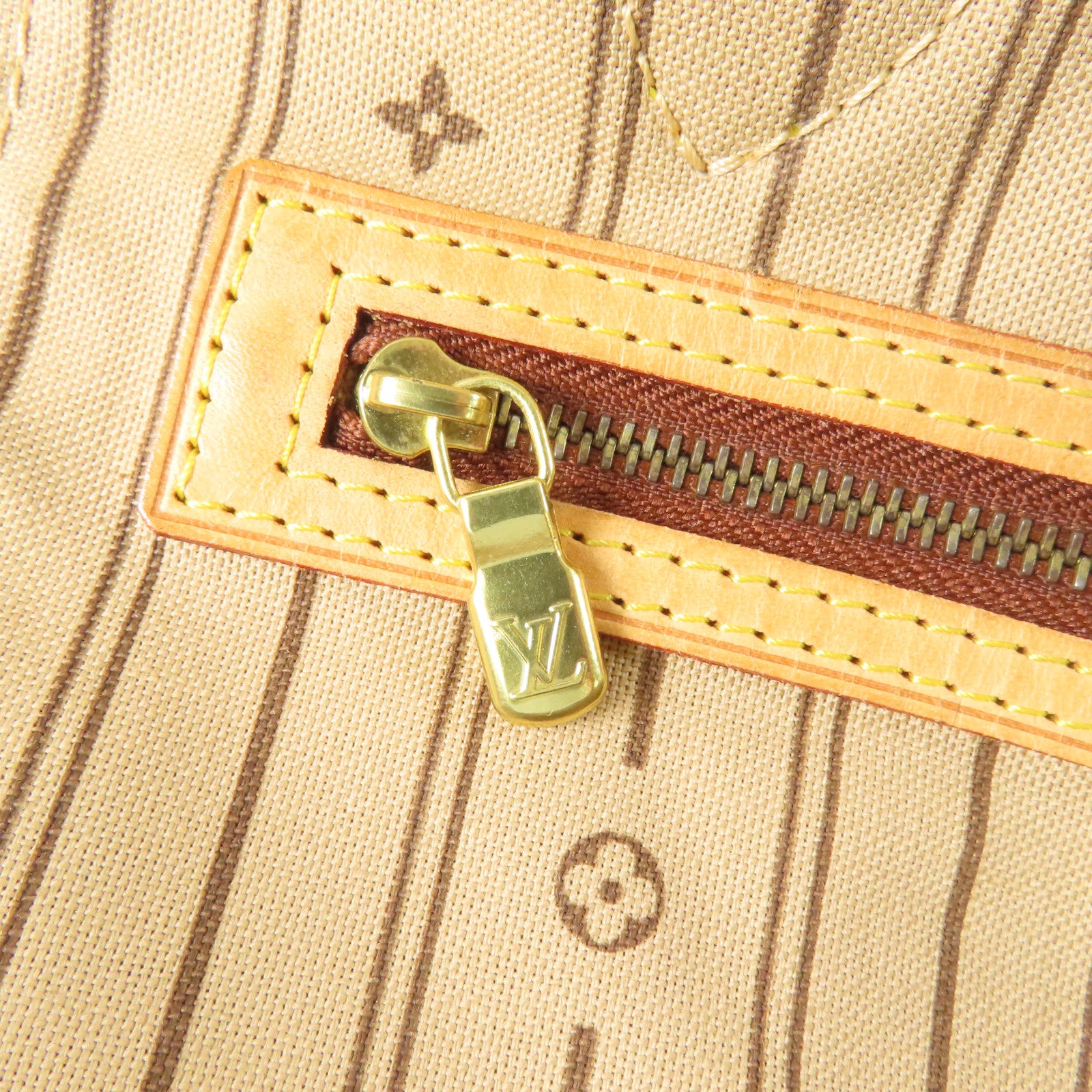 LOUIS VUITTON Monogram Neverfull GM金扣手挽袋