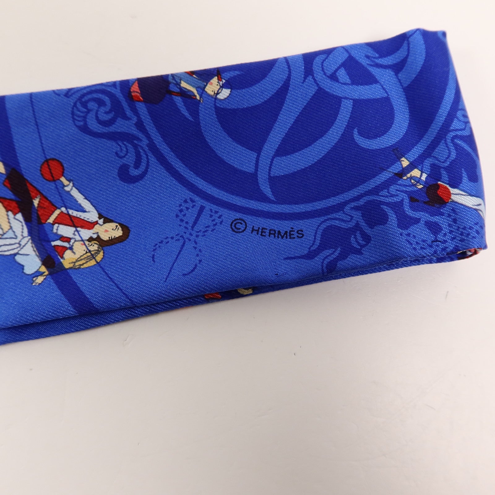 HERMES 絲質Twilly絲巾