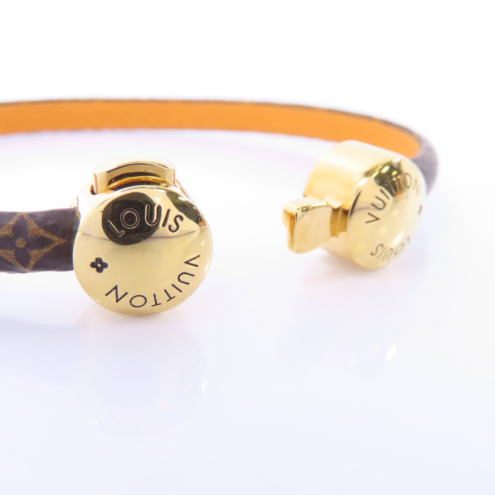 LOUIS VUITTON Monogram Historic Bracelet手鏈棕色