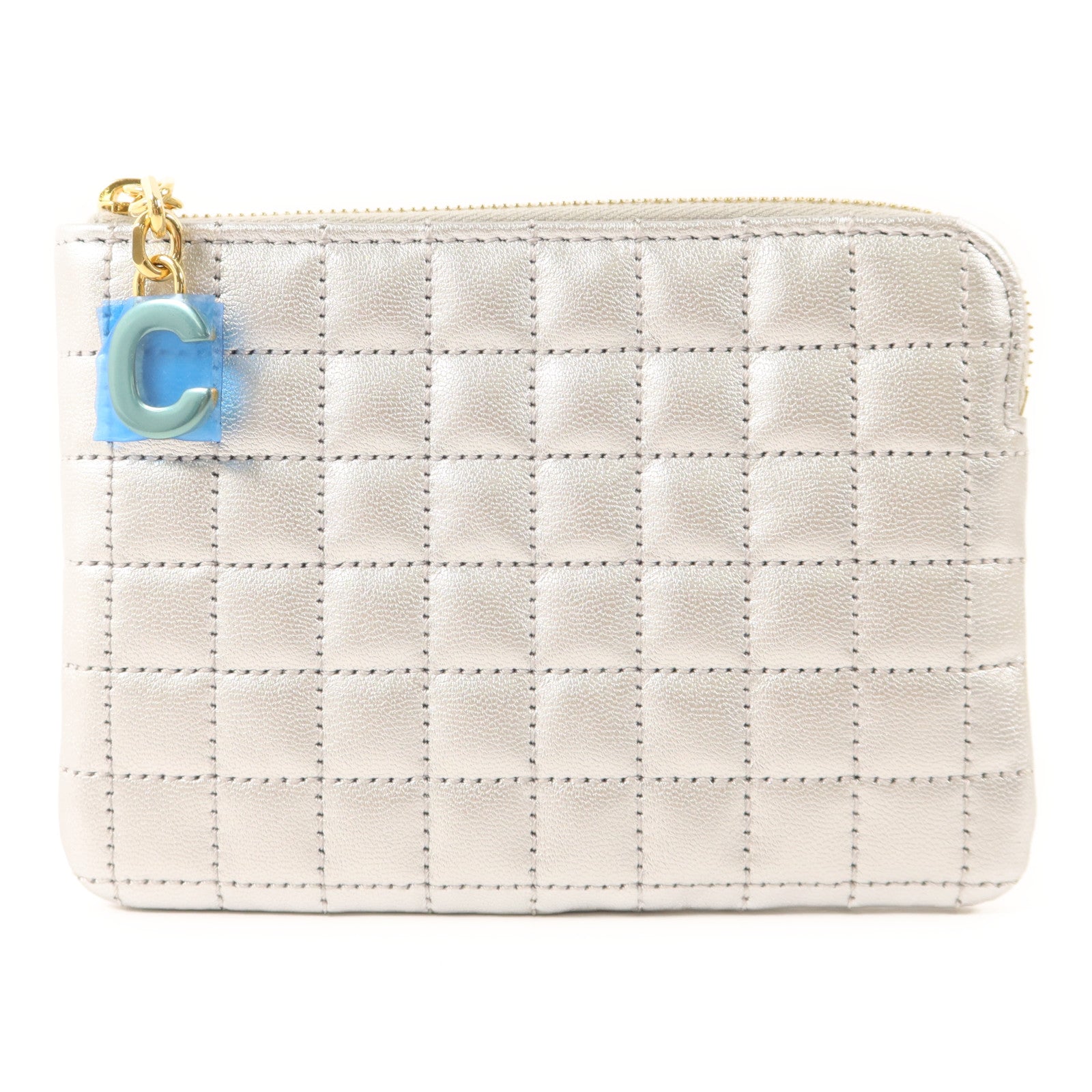 CELINE 牛皮皮革Card Case金扣卡片套
