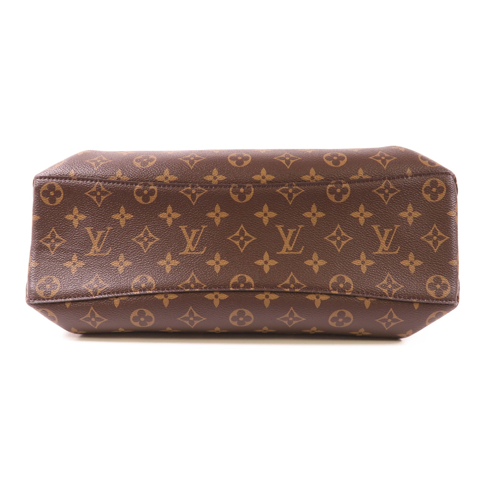 LOUIS VUITTON LV GHW Rivoli MM 2 Way Shoulder Handbag M44546 Monogram Brown