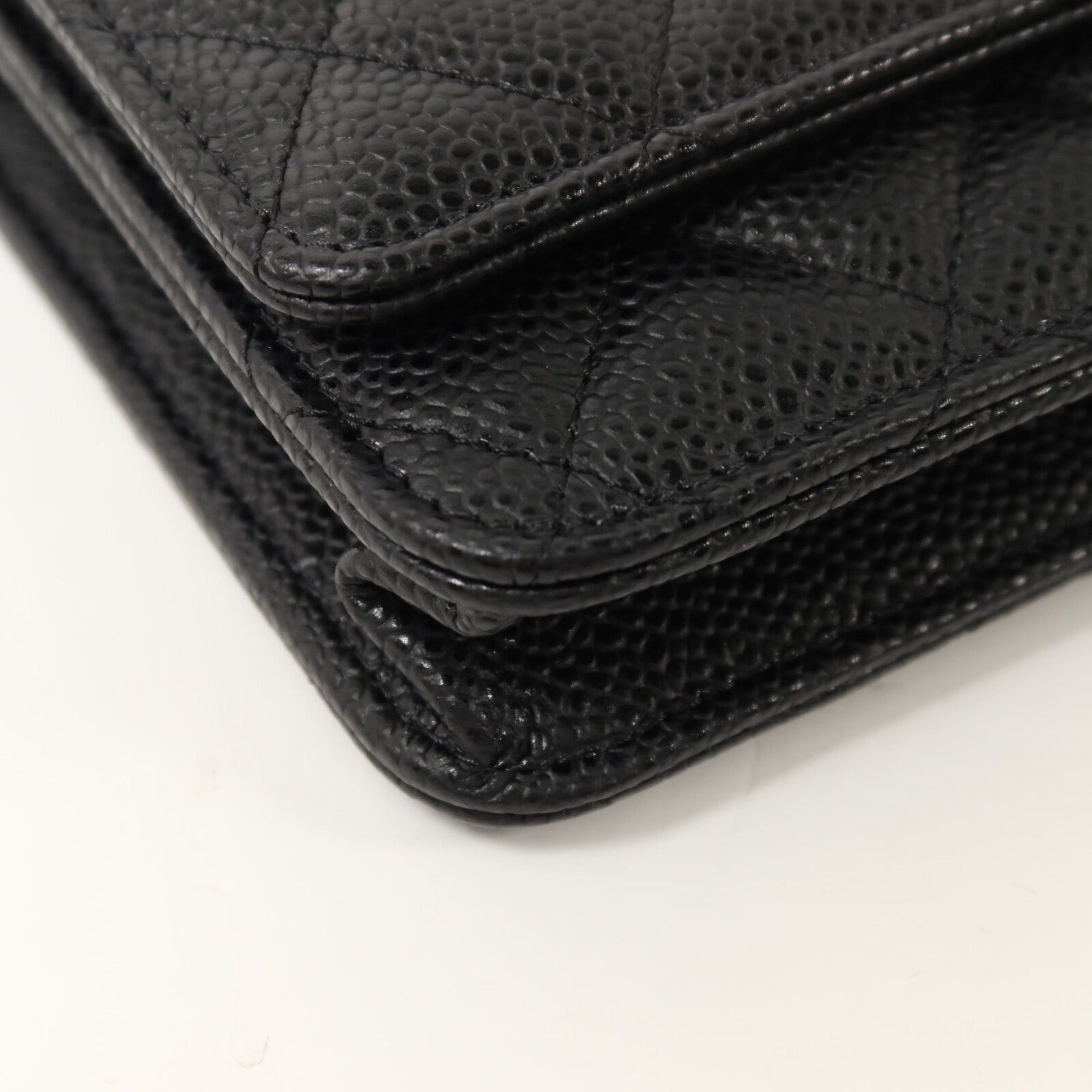 CHANEL 牛皮皮革Wallet On Chain鏈帶肩背袋