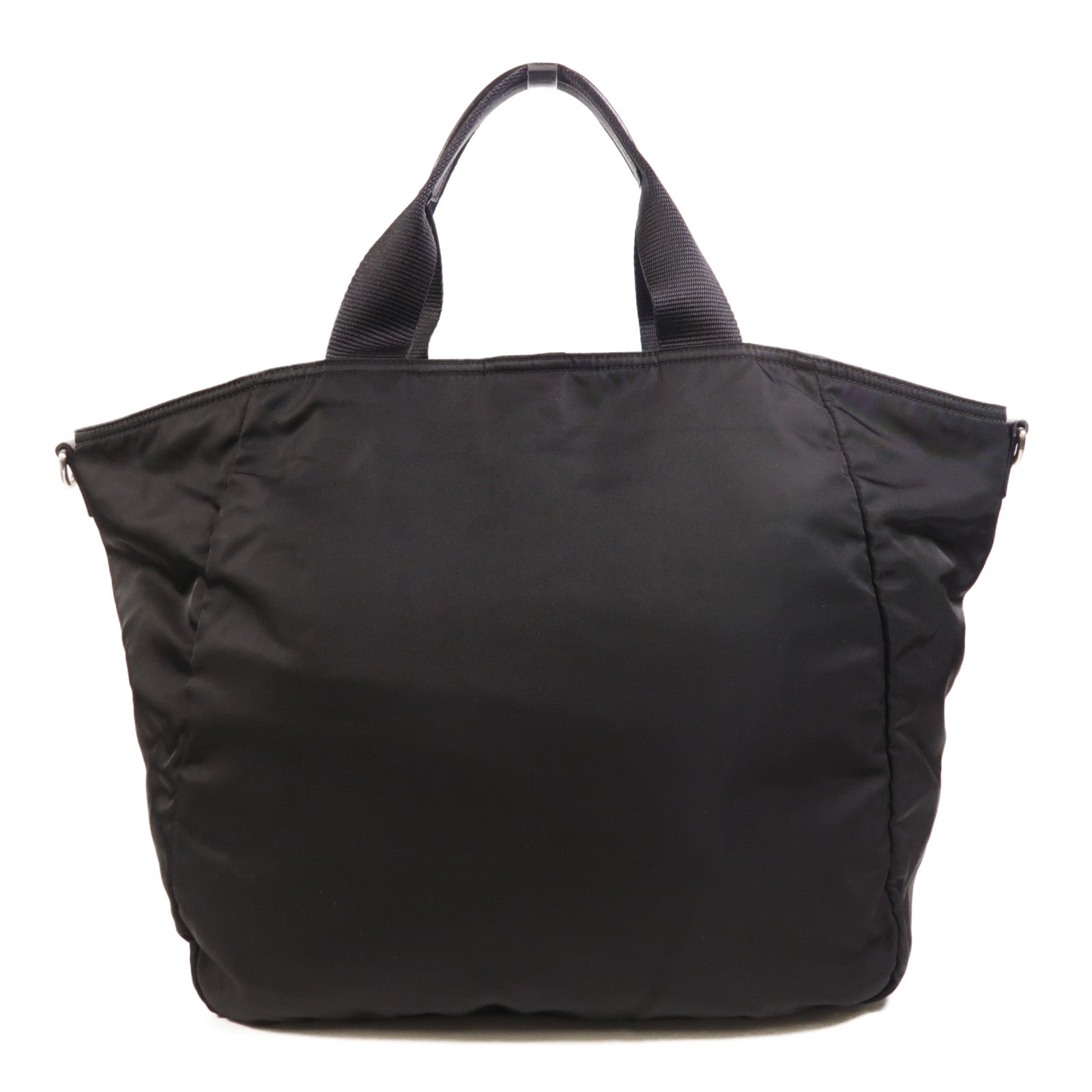 PRADA 尼龍2 Way Shoulder金扣手挽肩背兩用袋