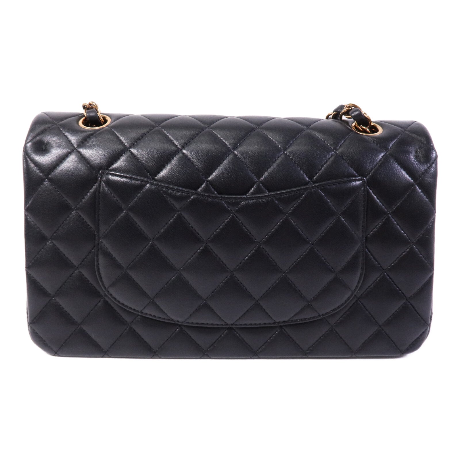 CHANEL 羊皮皮革Classic 25金扣鏈帶肩背袋