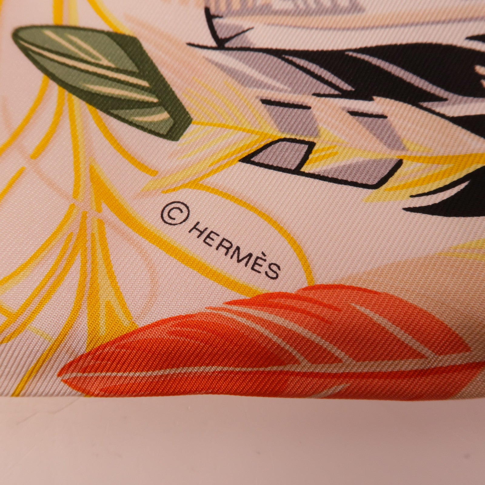HERMES 絲質Scarf 90X90絲巾