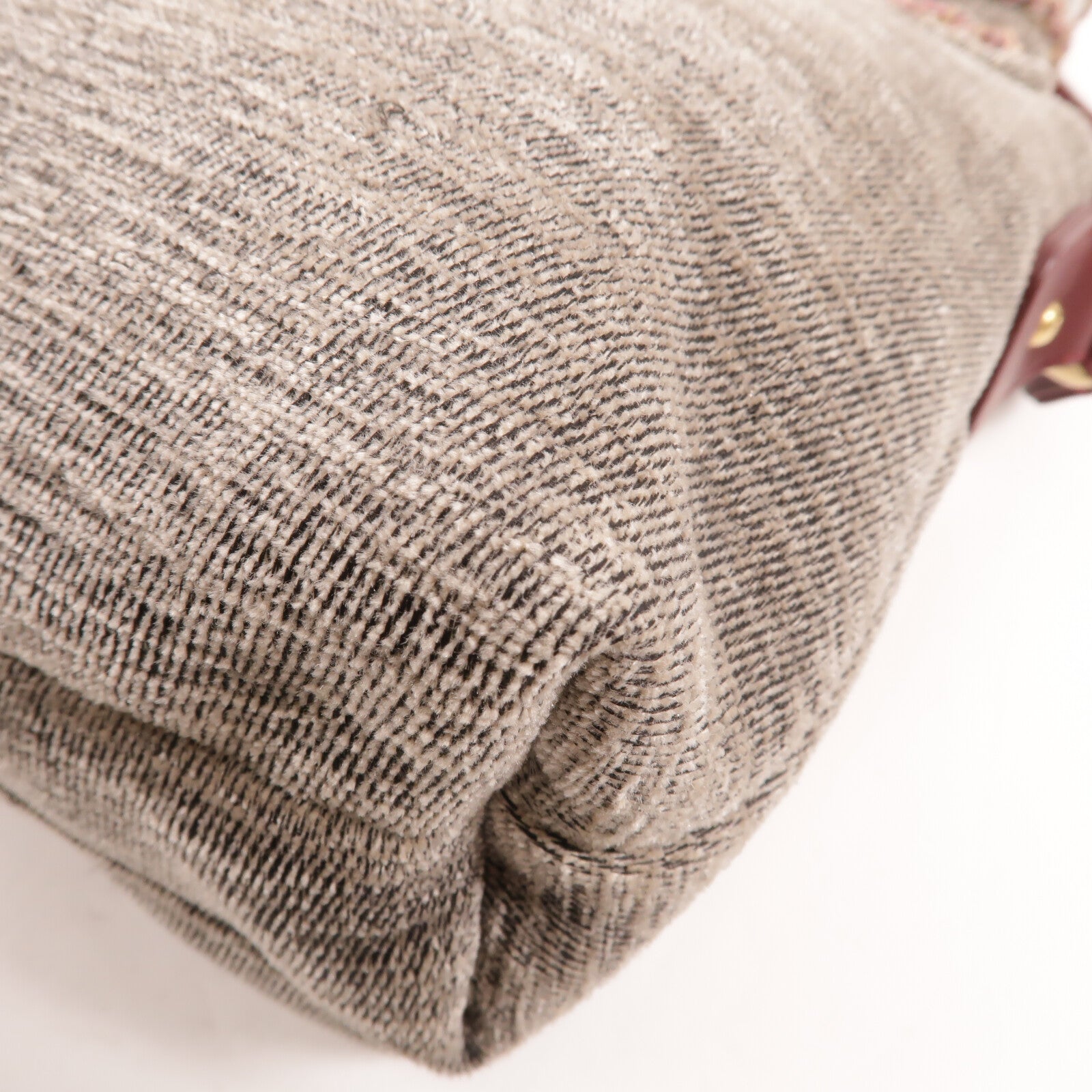CHANEL Wool Velvet Parisian Stroll Messenger Bag肩背袋