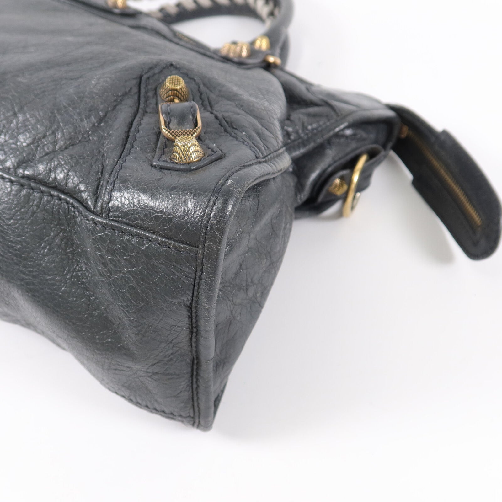 BALENCIAGA 羊皮皮革Giant City手挽肩背兩用袋